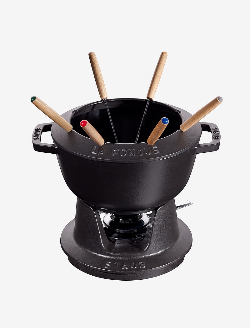STAUB - Fondue set - osta hinna alusel - black - 0