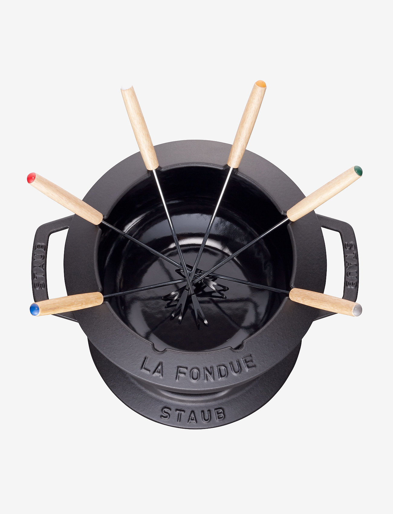 STAUB - Fondue set - fondue-padat - black - 1
