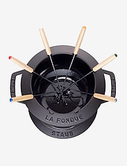 STAUB - Fondue set - fonduesæt - black - 1
