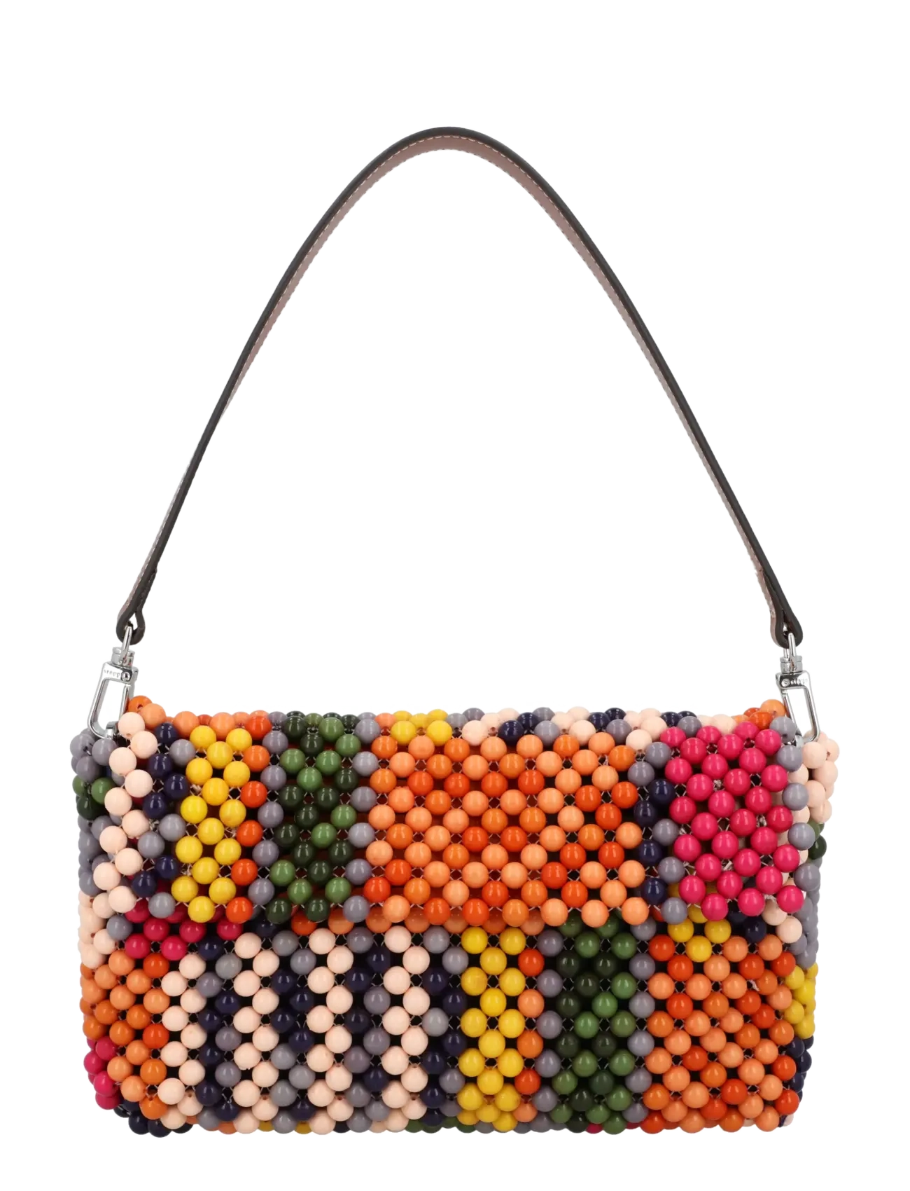 Staud Timmy Beaded Shoulder Bag - Last chance - MULTICOLORED / multi