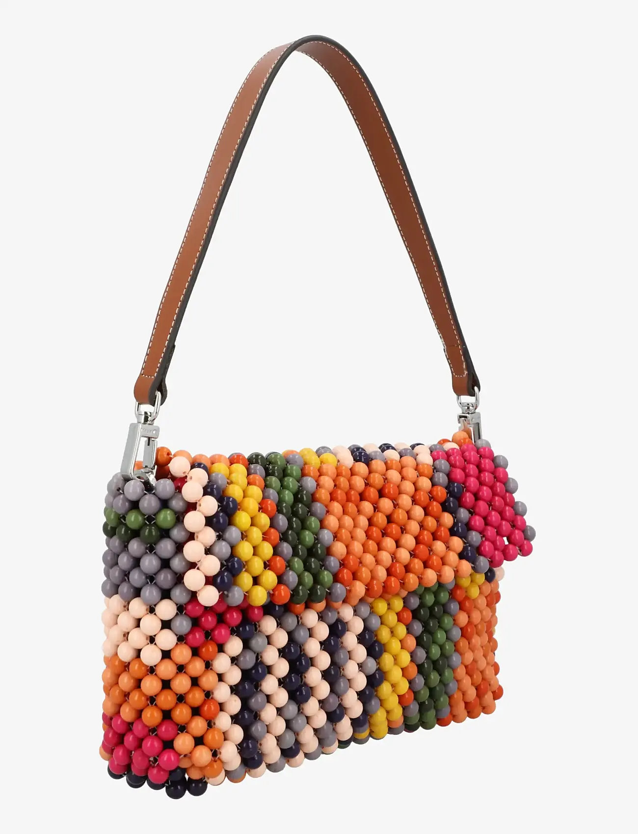 Staud - Timmy Beaded Shoulder Bag - fashion trends - multicolored - 2