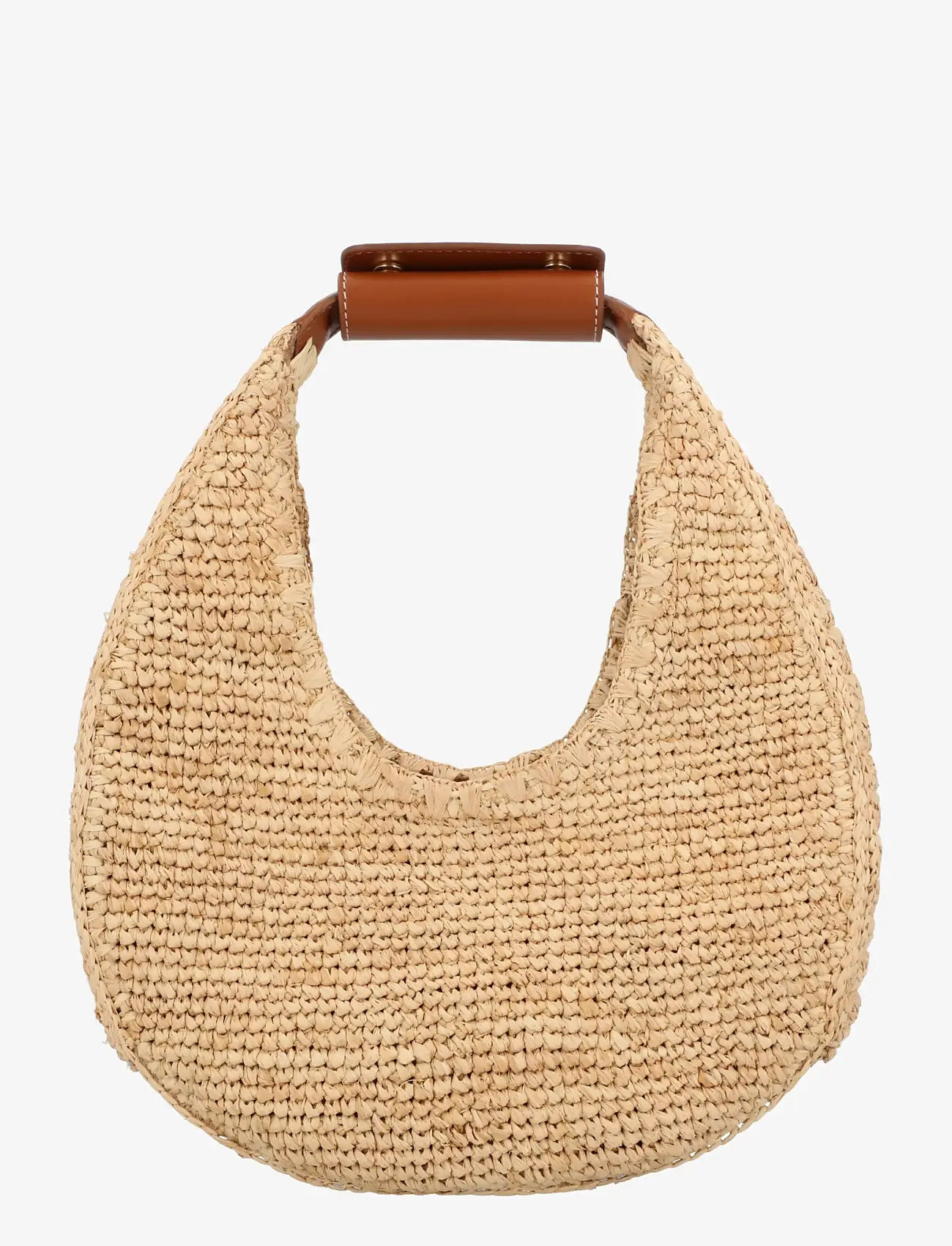 Staud - Moon Raffia Tote Bag - moetrendid - beige - 0