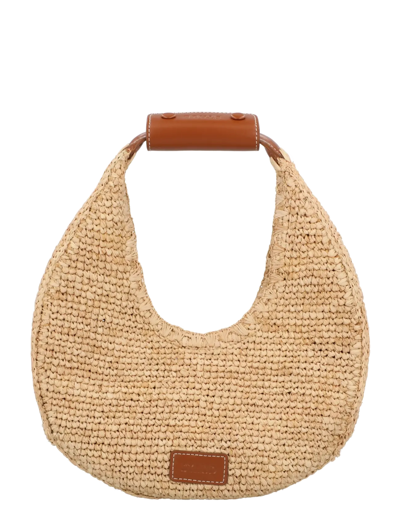 Moon Raffia Tote Bag 2