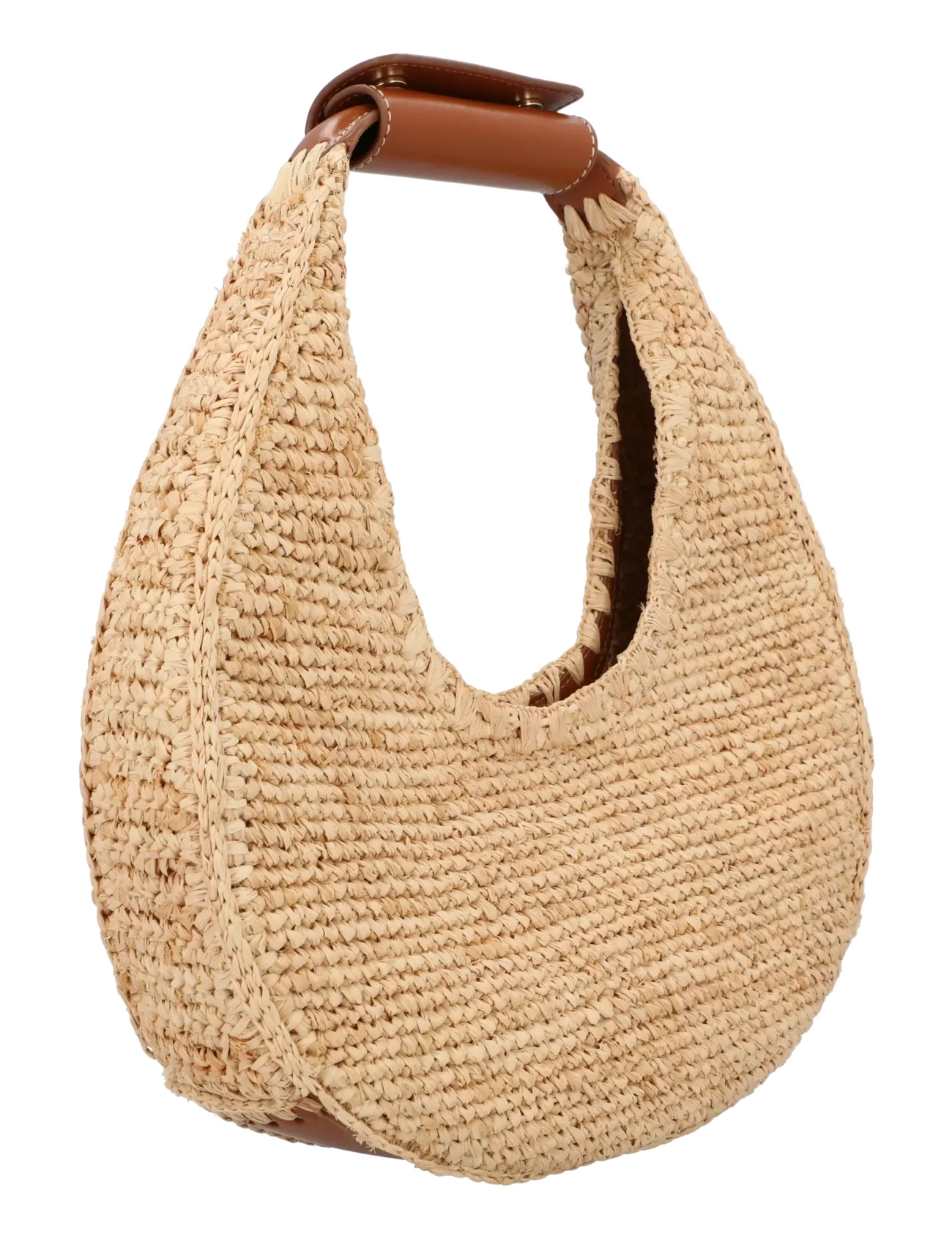 Moon Raffia Tote Bag 3