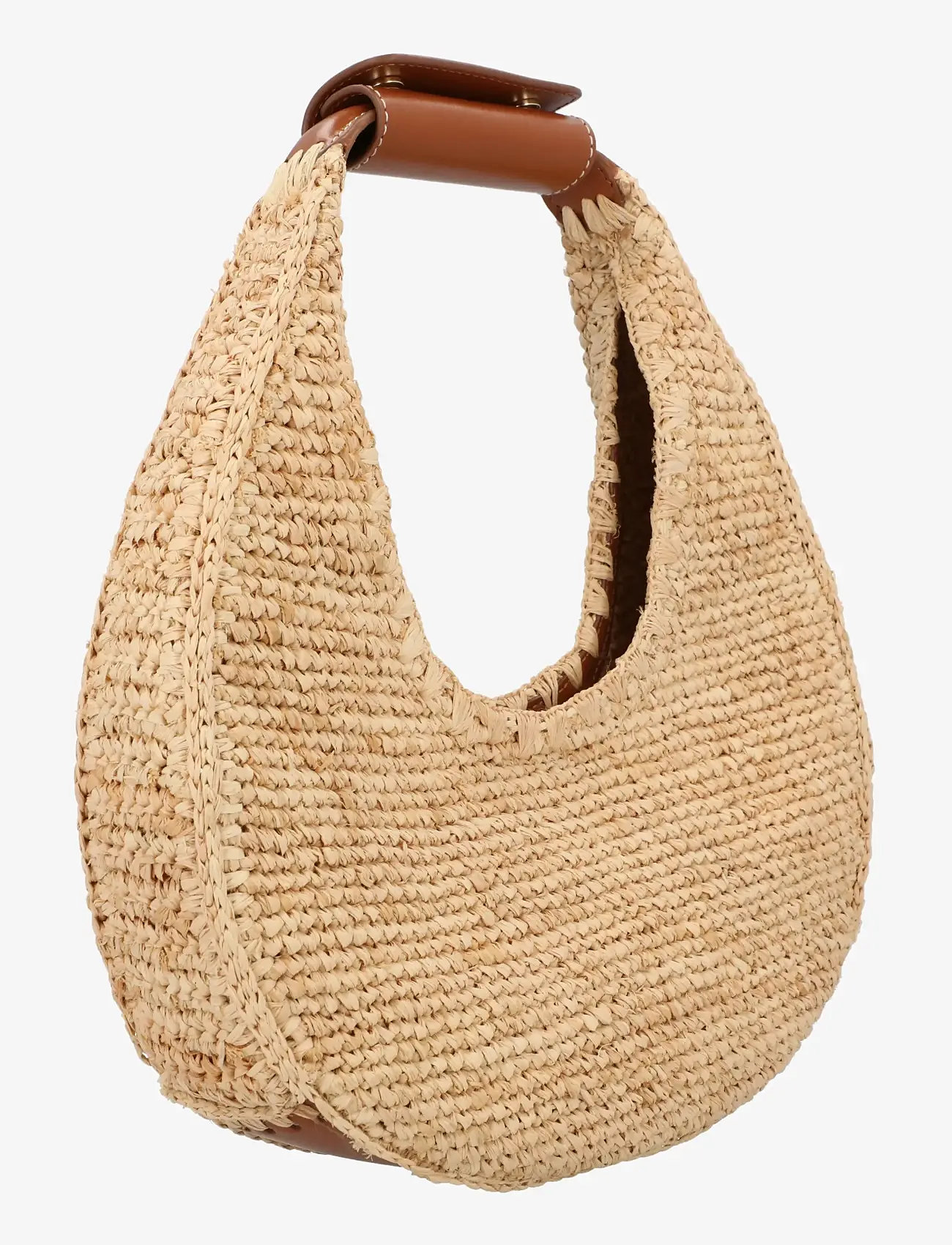 Staud - Moon Raffia Tote Bag - moetrendid - beige - 2