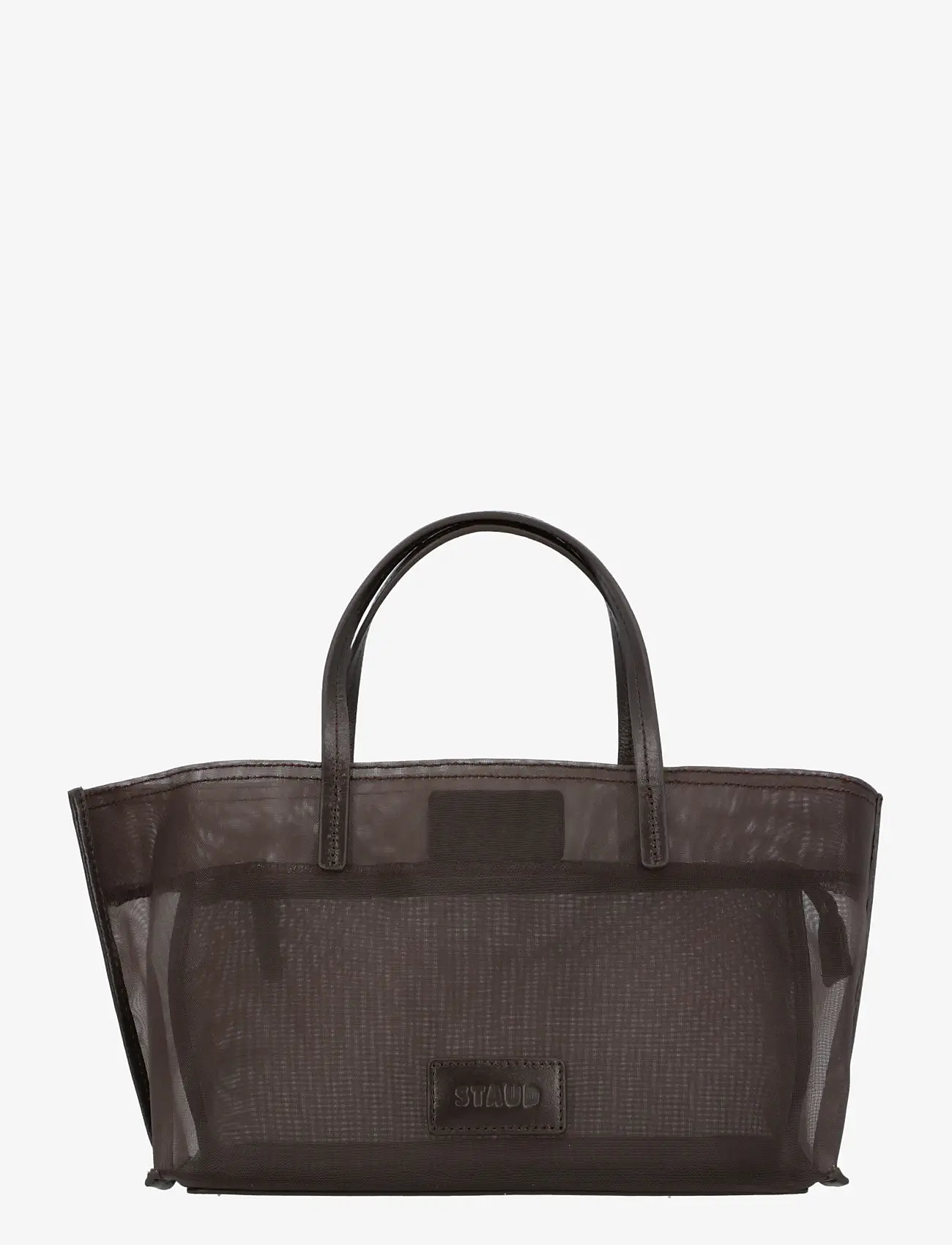 Staud - Christos Mini Mesh Tote - tote bags - grey - 0