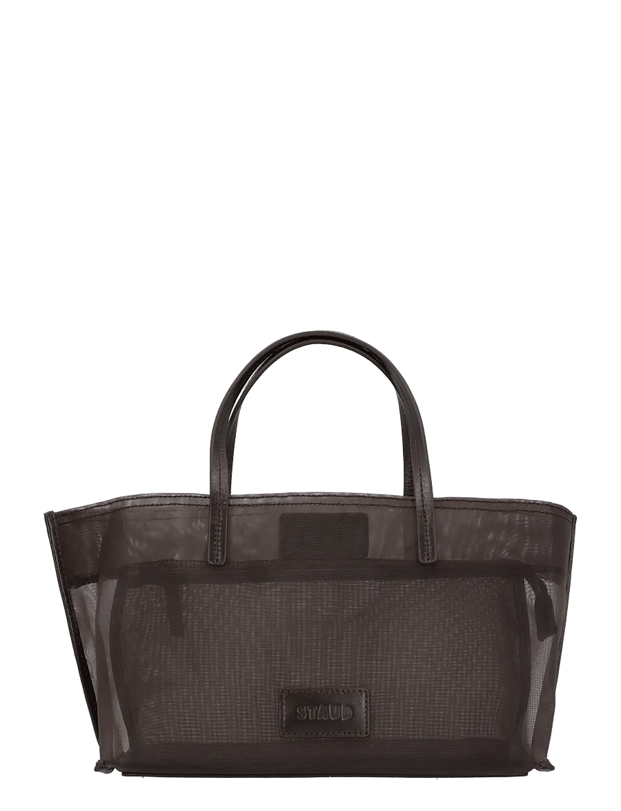 Staud - Christos Mini Mesh Tote - kandekotid - grey - 0