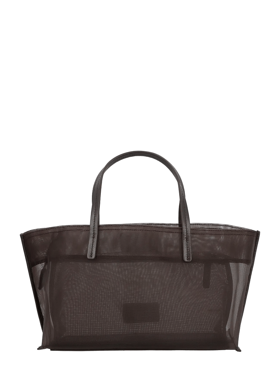 Staud - Christos Mini Mesh Tote - kandekotid - grey - 1
