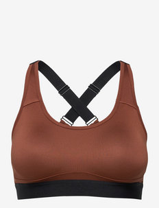 Padded Crossback Bra, Stay In Place