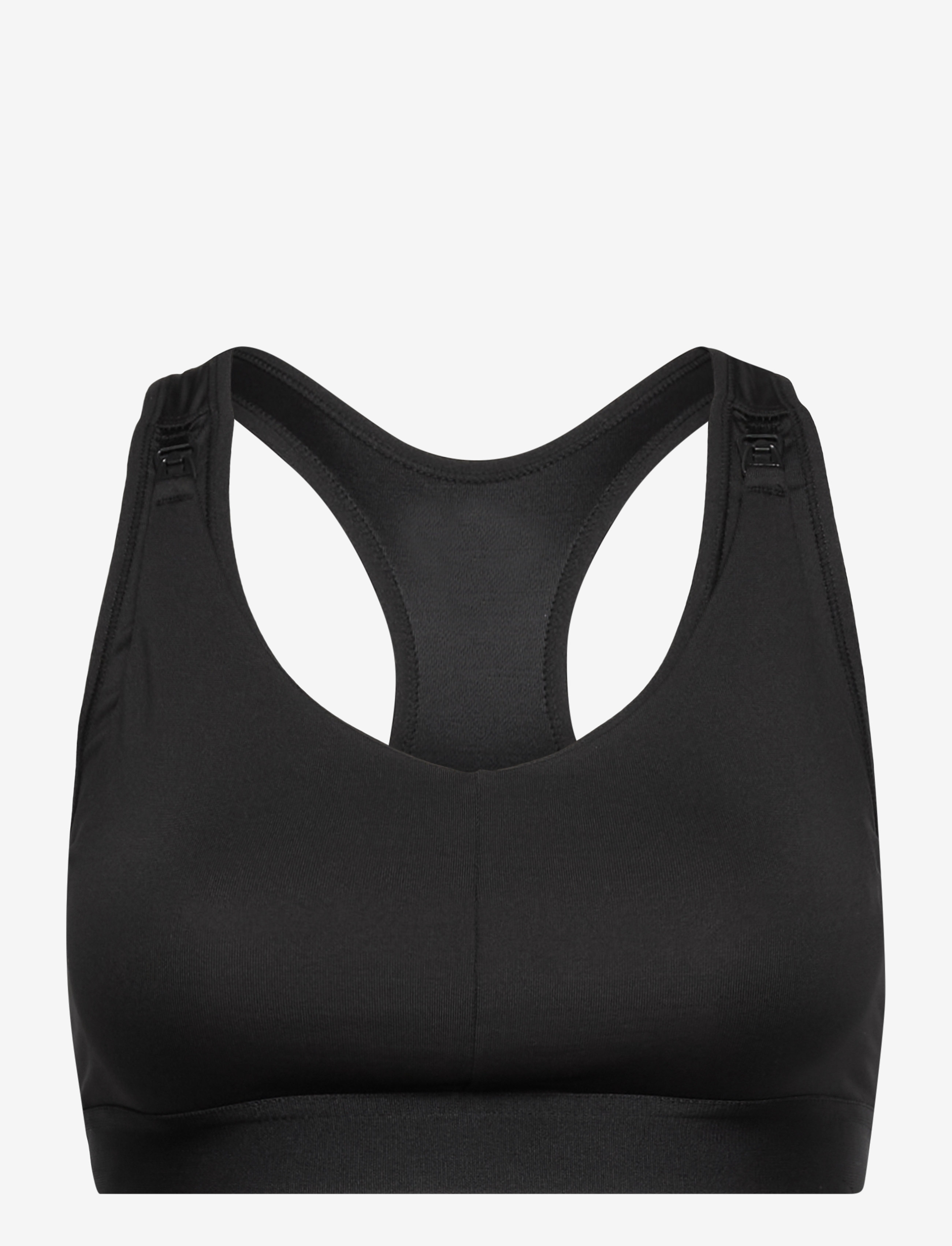 Stay In Place Nursing Sports Bra - Sport-BHs mit leichtem Halt - BLACK / black