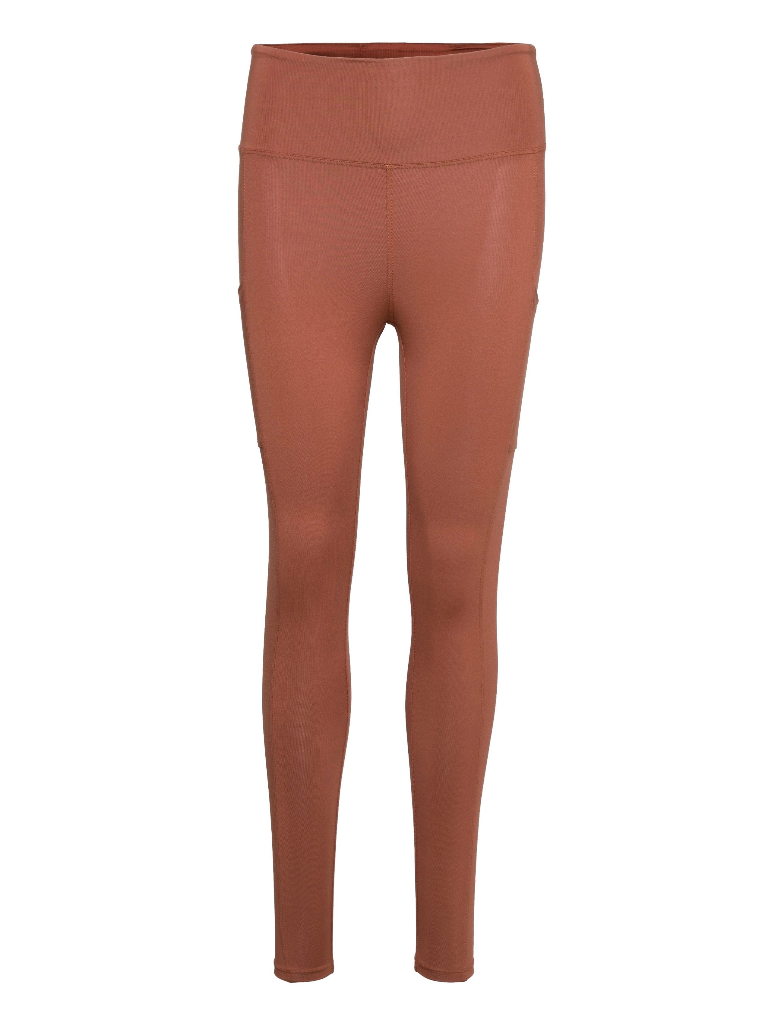 Stay In Place Side Pocket Tights - Stay In Place - RUSTY CLAY / brown