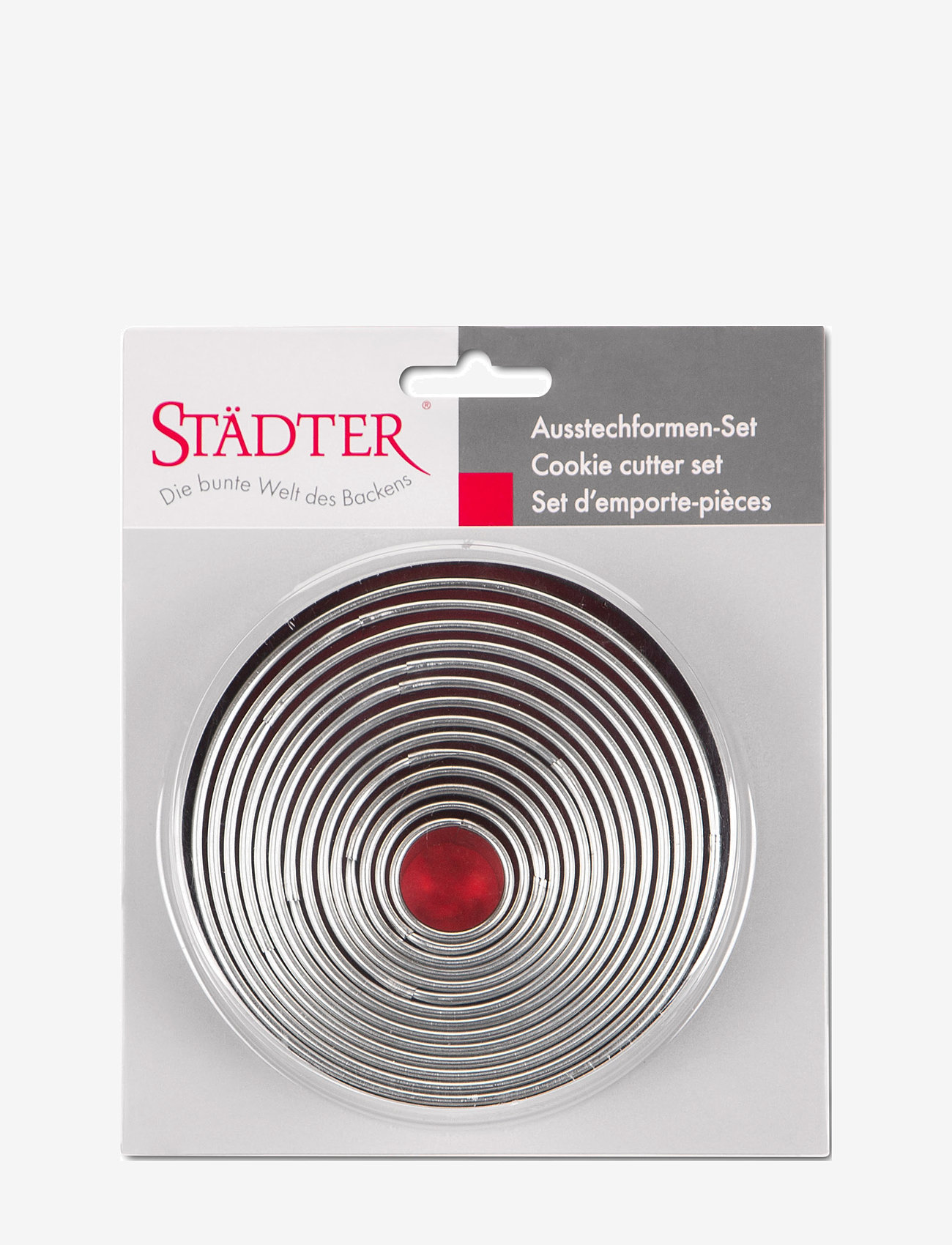 Städter - Cookie cutters  ø 2.5–11cm - küpsetamine - steel - 2
