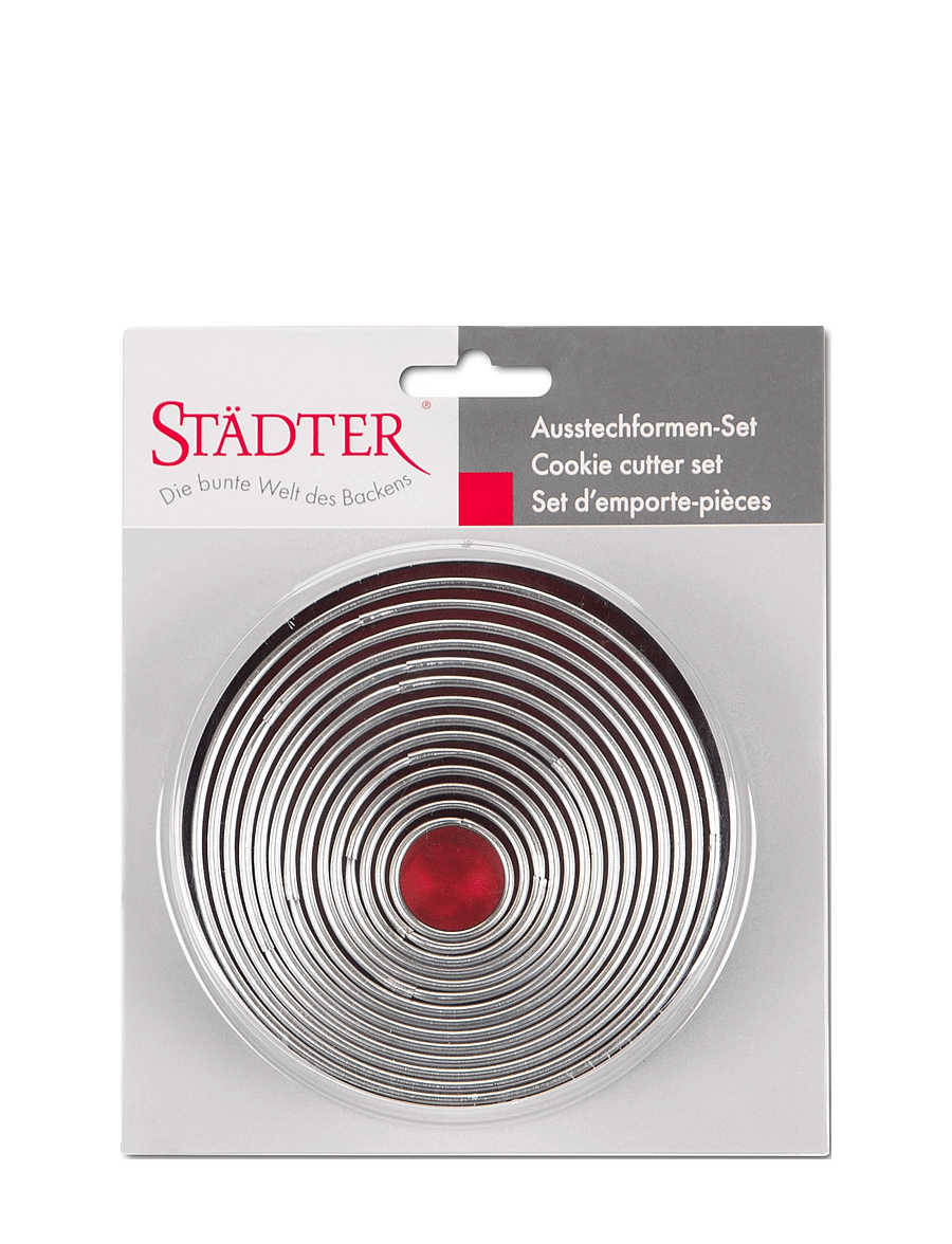 Städter - Cookie cutters ø 2.5–11cm - küpsetamine - steel - 2