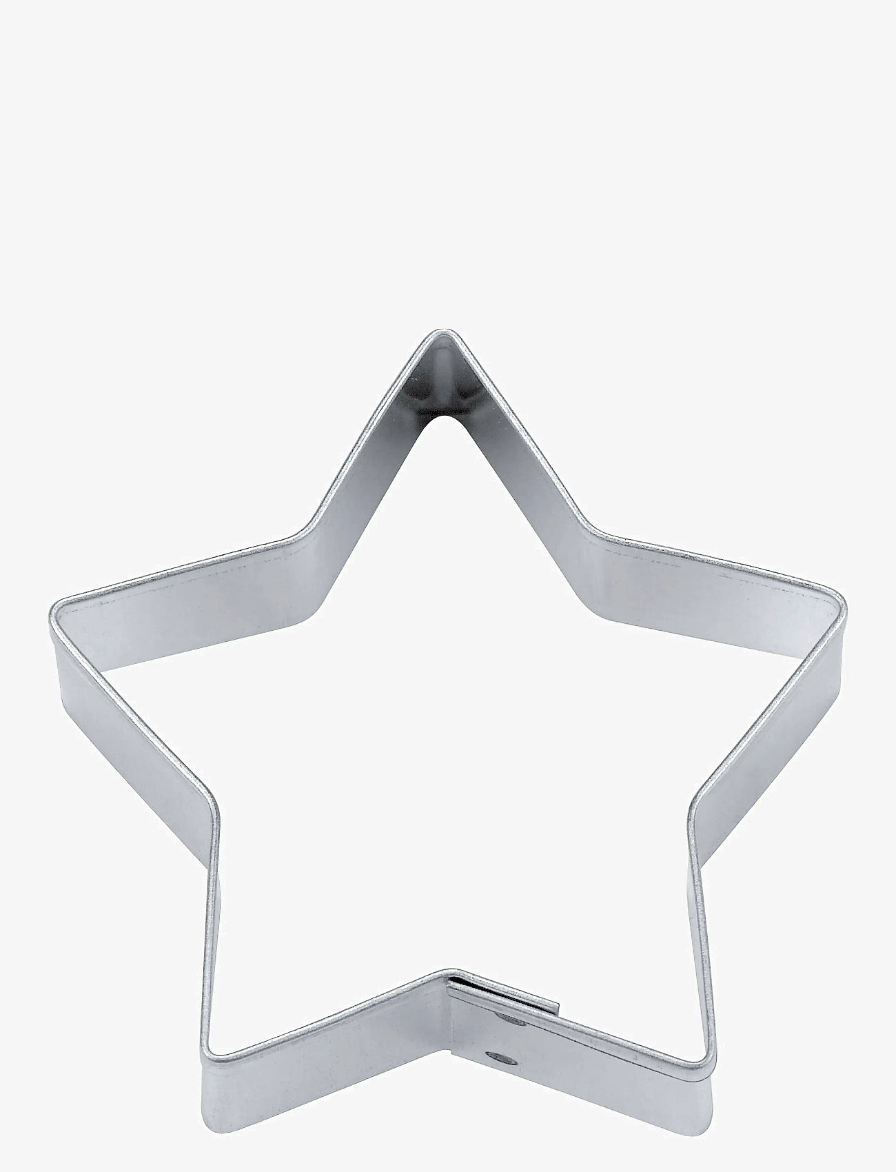Städter - Kageform Stjerne femtakket 6 cm - køb efter pris - steel - 0