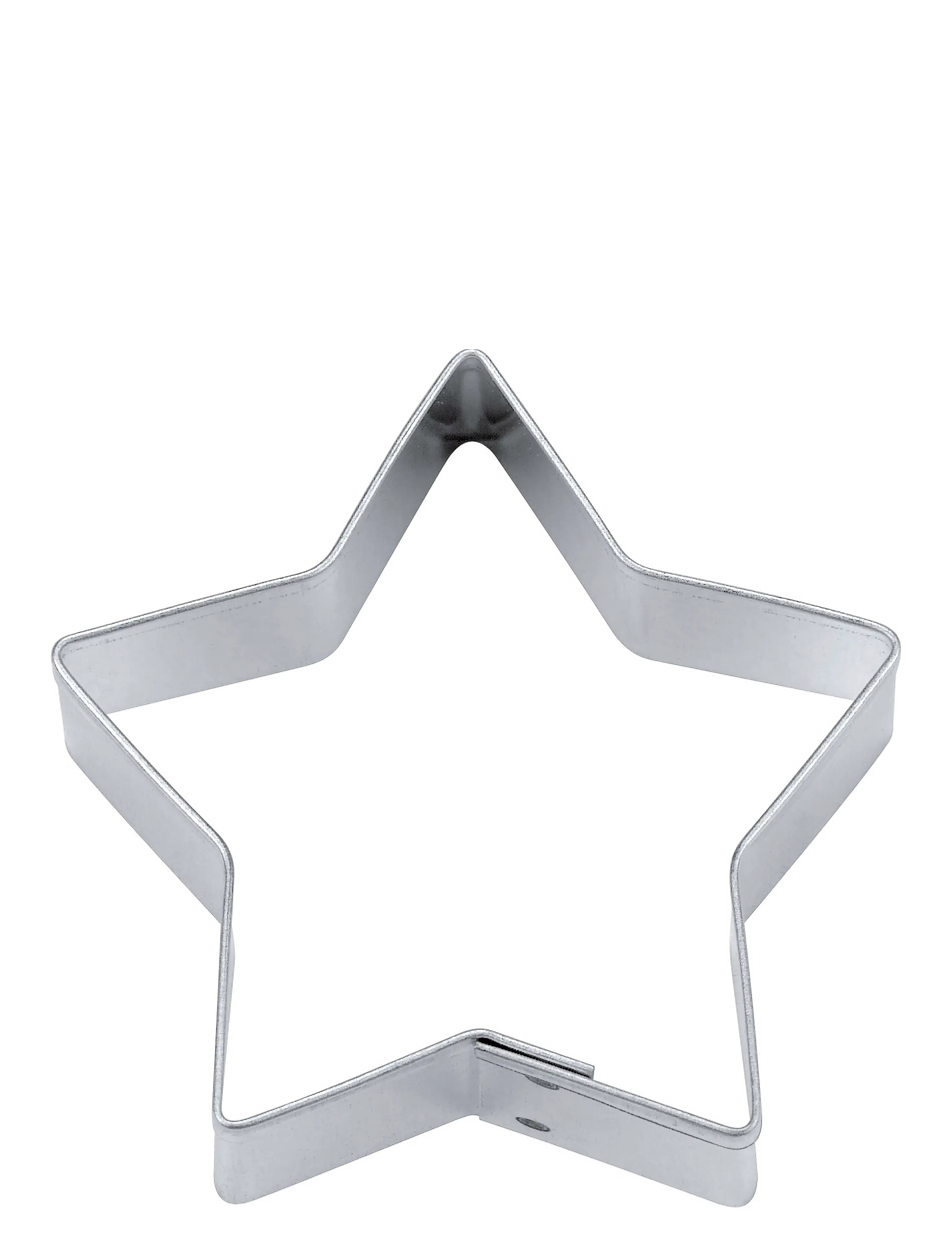 Städter Kakform Stjärna femuddig 4cm - Visa allt - STEEL / silver