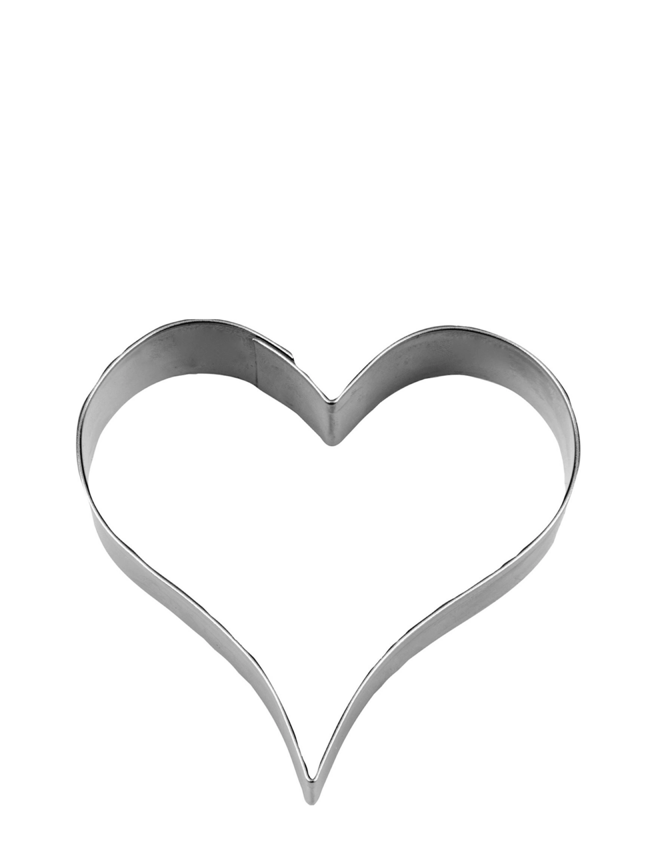 Cookie cutter heart 6cm - STEEL