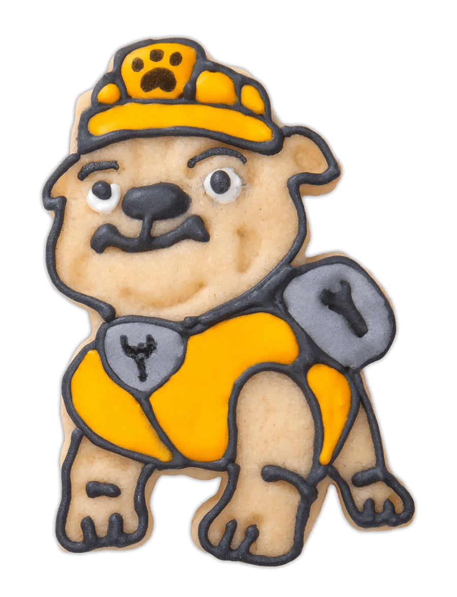 Städter - Paw Patrol Cookie Cutter Rubble - küpsetamine - yellow - 4