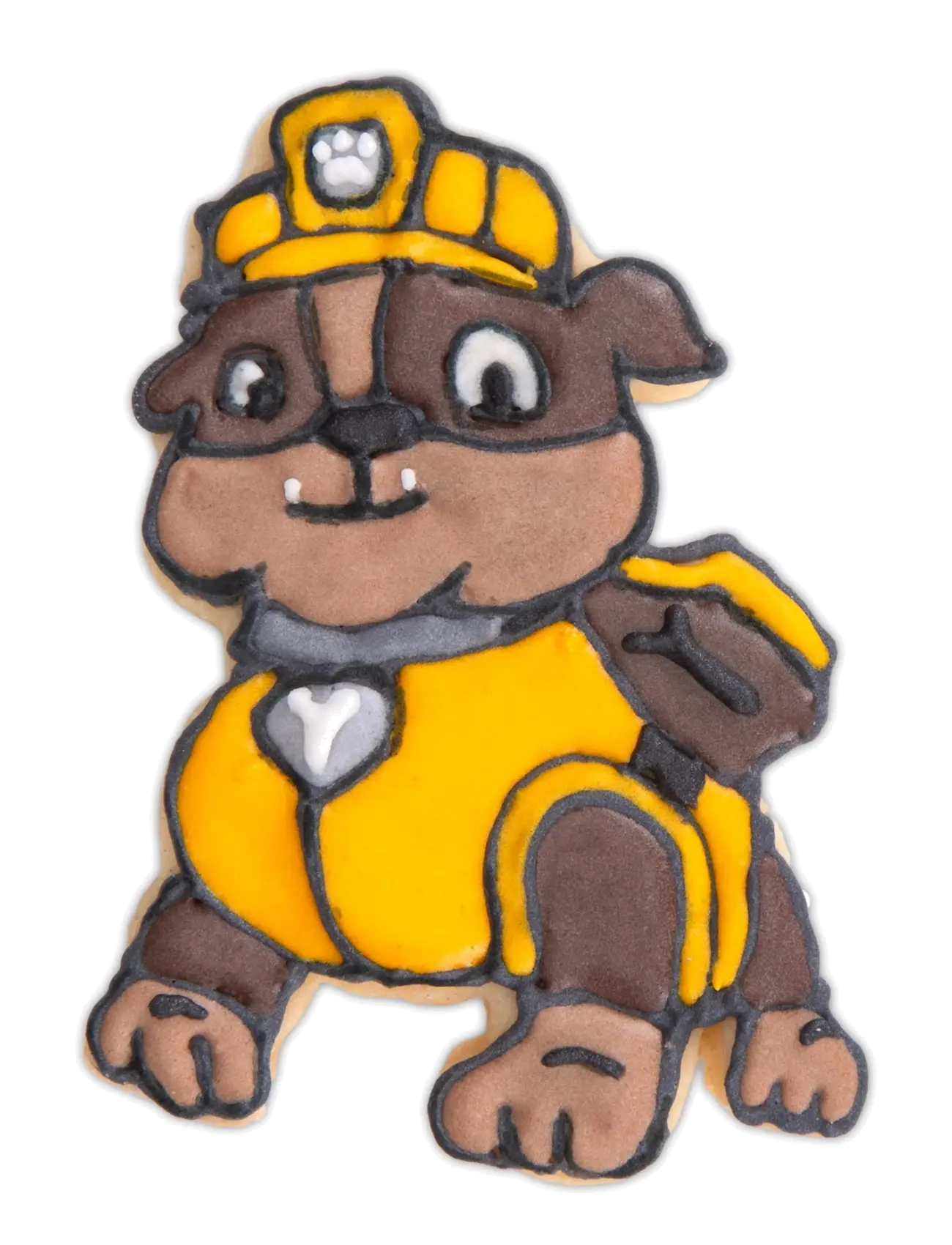 Städter - Paw Patrol Cookie Cutter Rubble - küpsetamine - yellow - 5