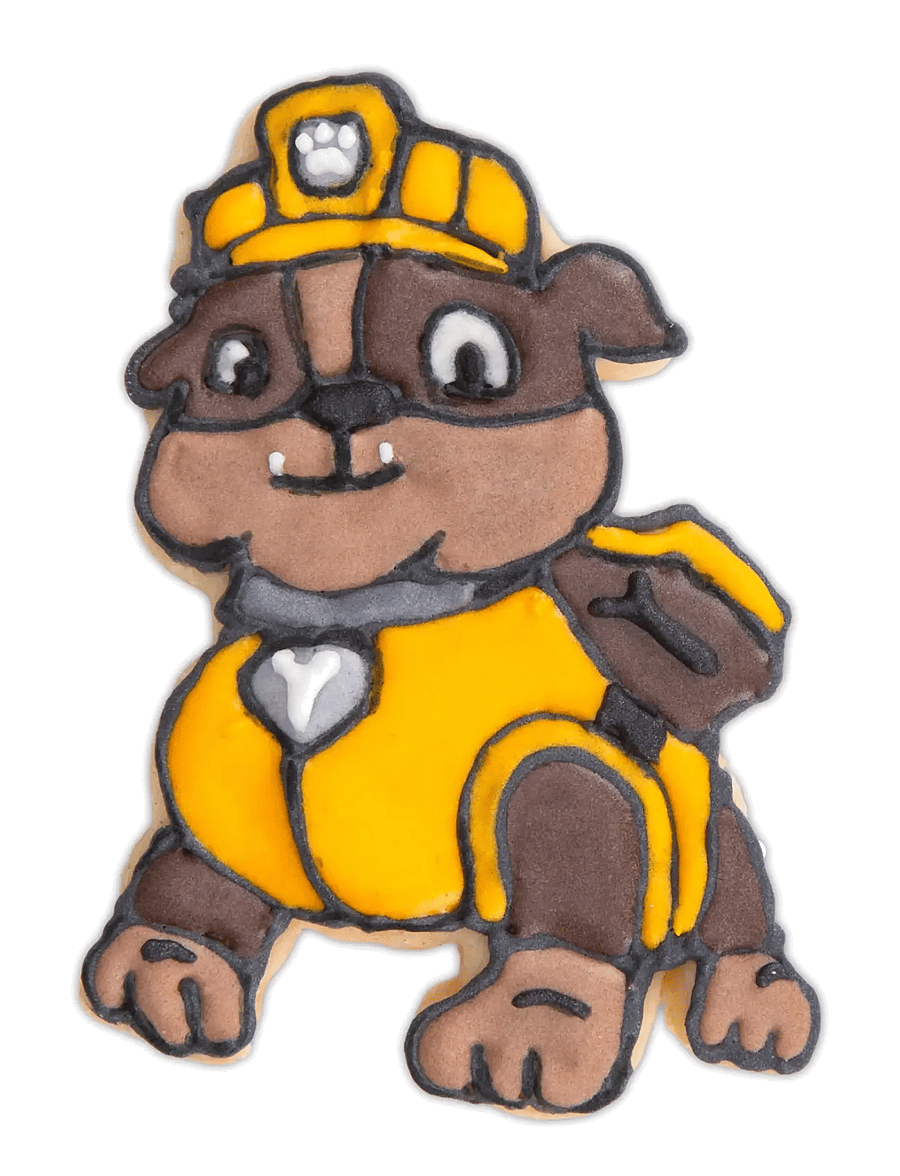 Städter - Paw Patrol Cookie Cutter Rubble - küpsetamine - yellow - 5