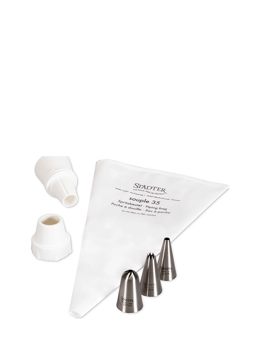 Städter - Piping set - muud küpsetustarvikud - white - 1