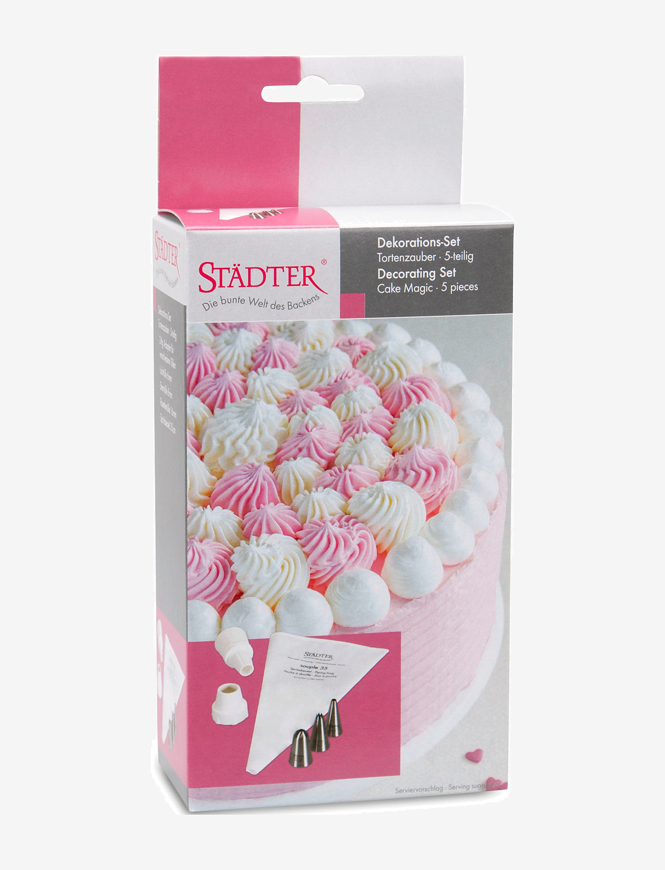 Städter - Sprøjtesæt - Øvrige bageredskaber - white - 2