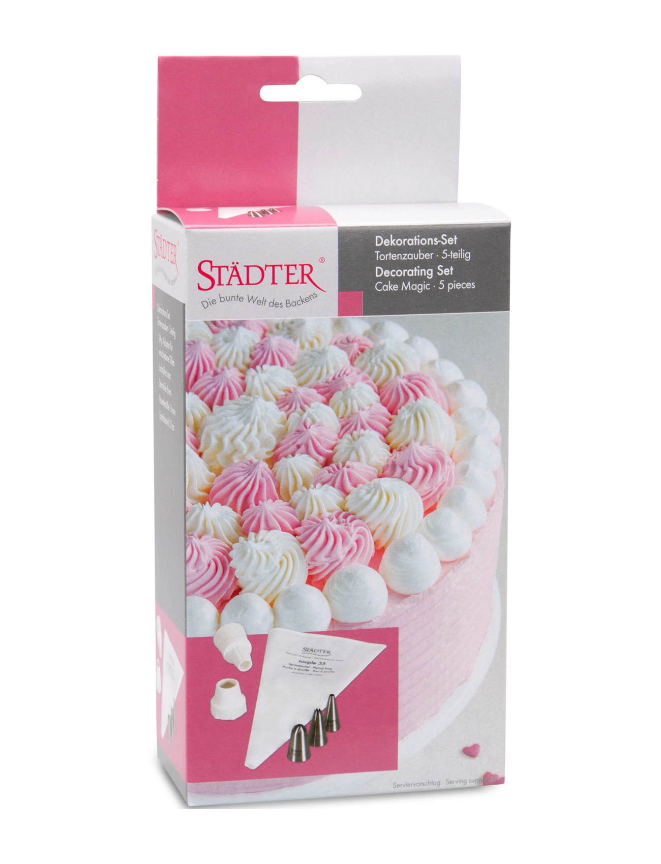Städter - Piping set - other baking utensils - white - 2