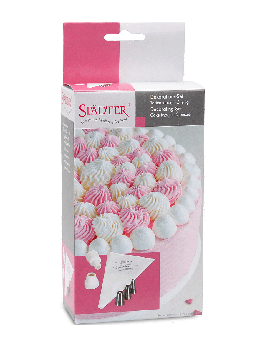 Städter - Piping set - muud küpsetustarvikud - white - 2