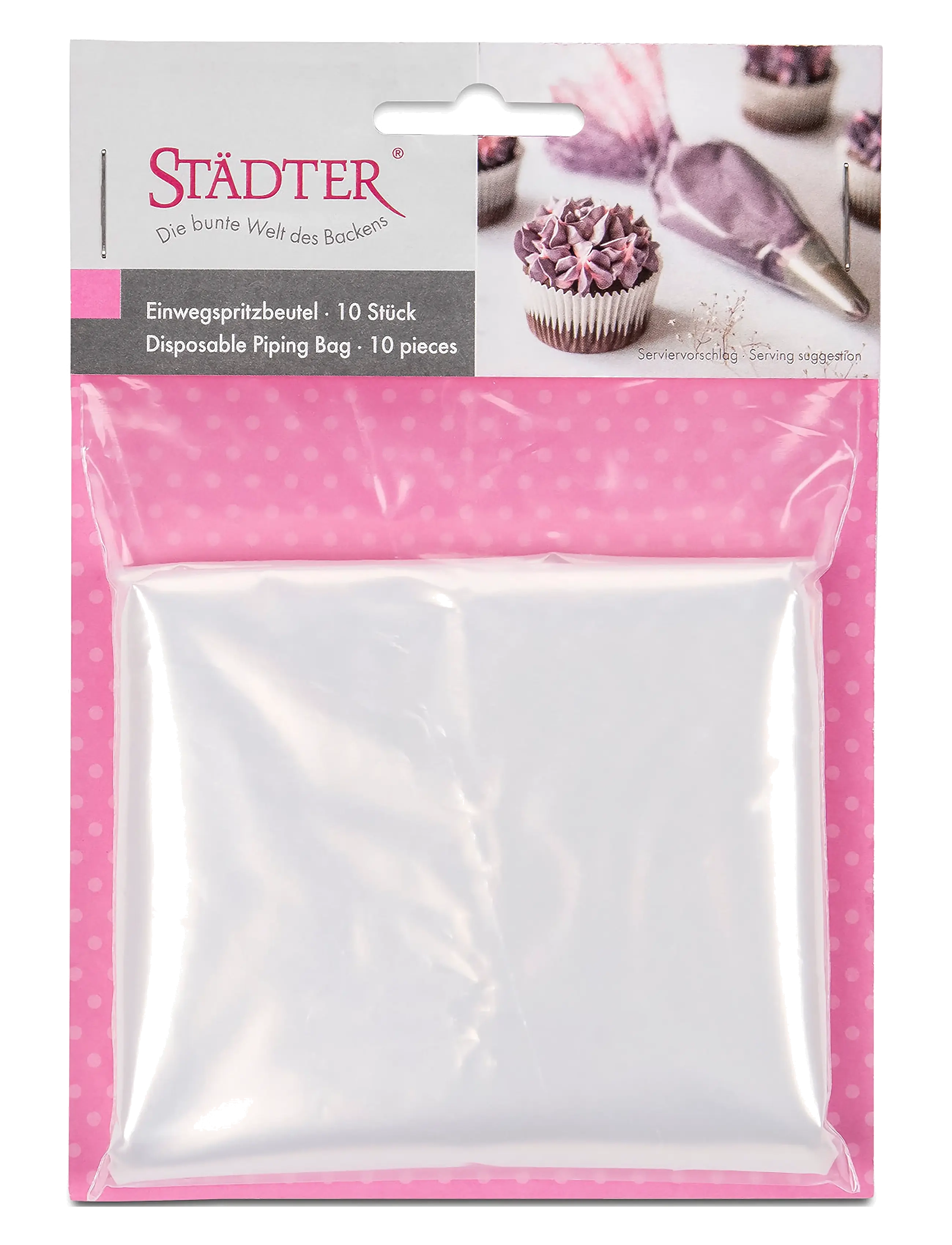 Städter - Disposable piping bags 35cm - clear - 3