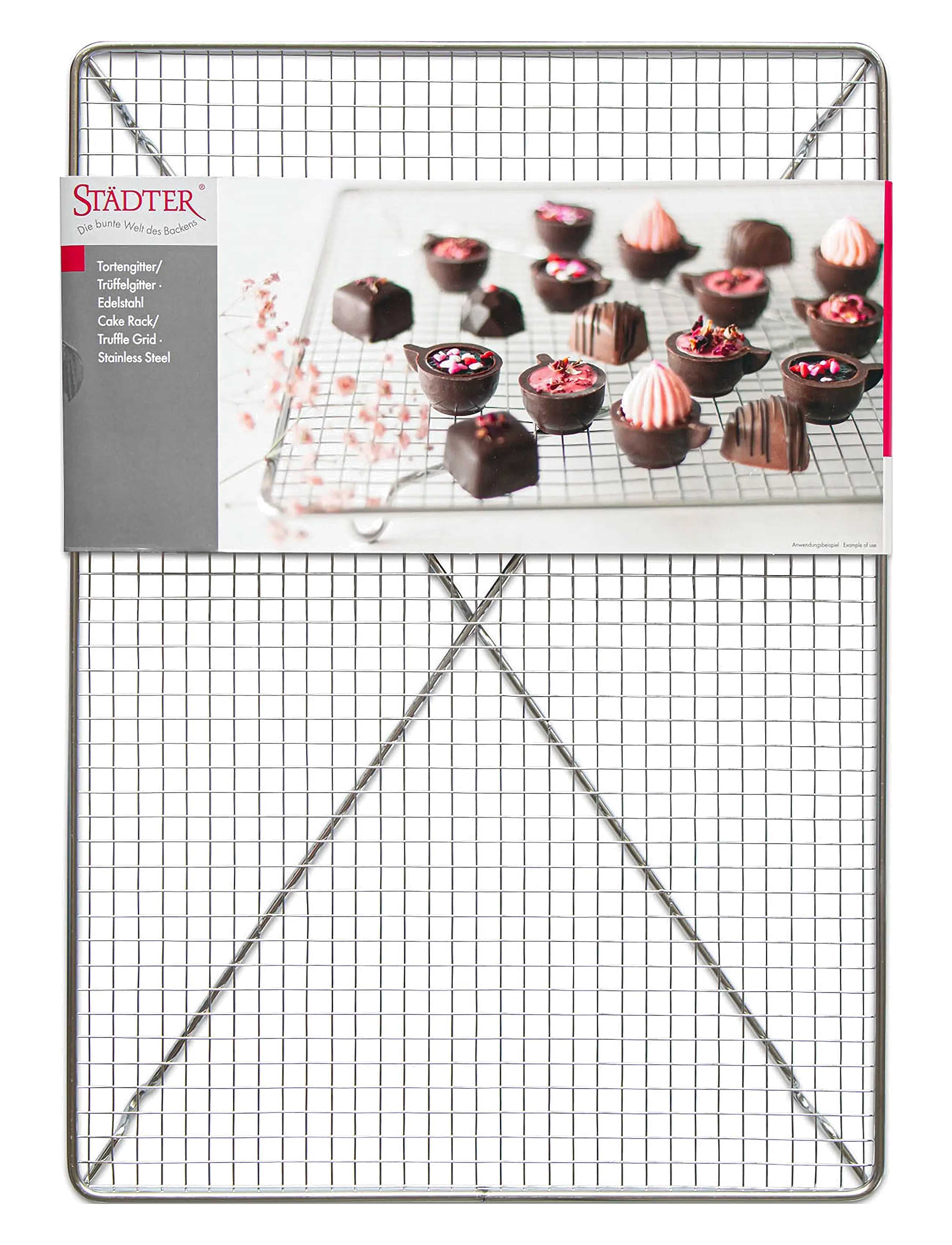 Städter - Cooling rack 45x32cm - muud küpsetustarvikud - steel - 2