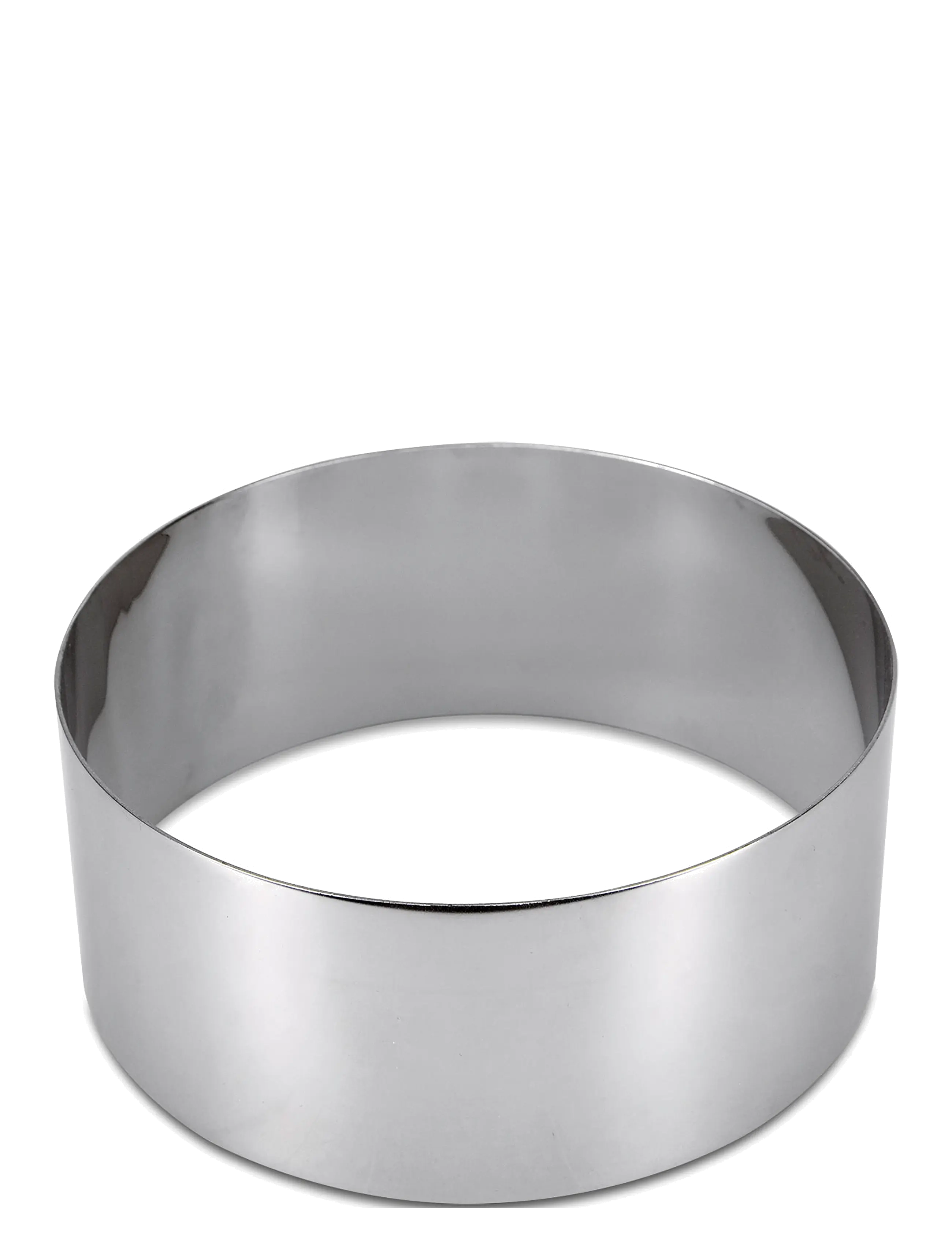 Städter Kagering Rund Ø 14 Cm / H 6 Ikke Justerbar, cm, Baking Tins, Silber - Cookies- & Cake Homeware