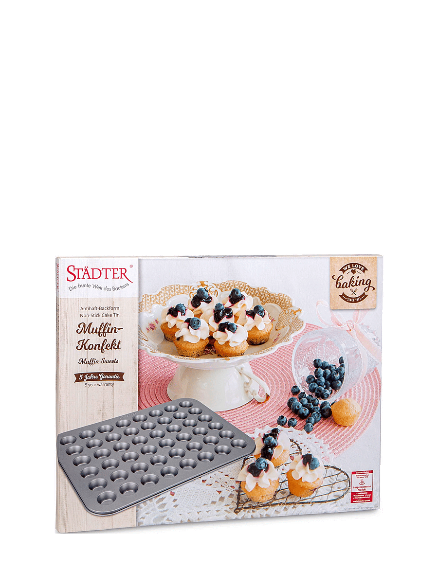 Städter - Muffinform 40x31cm - cupcake & muffinformen - steel - 3