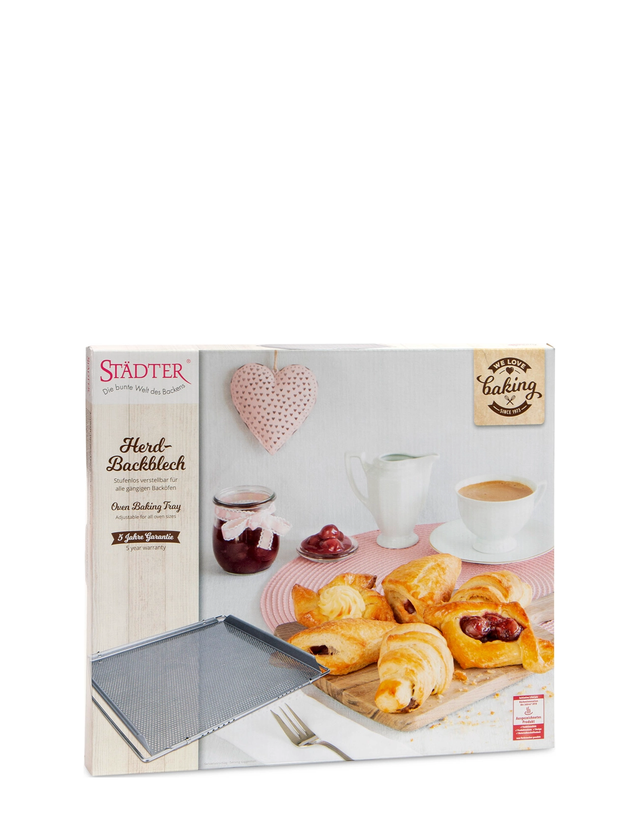 Städter - Oven baking tray 40x35cm adjustable - trauki cepeškrāsnij - steel - 3