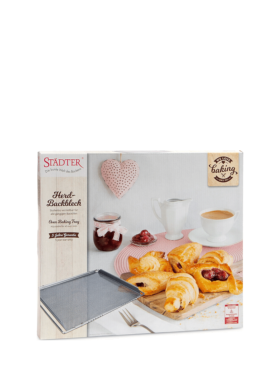 Städter - Oven baking tray 40x35cm adjustable - ahjuvormid - steel - 3