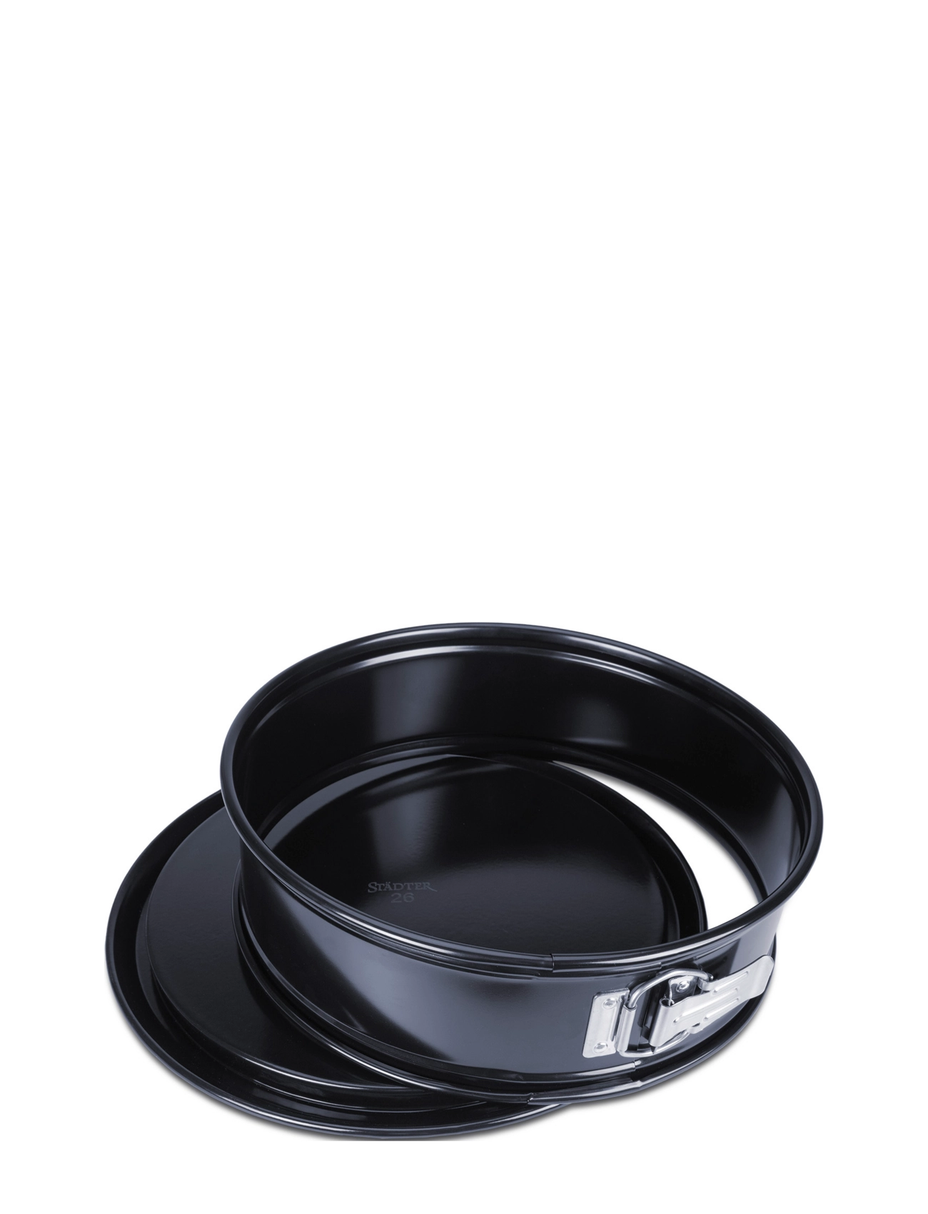 Städter - Springform pan EMAILLE ø26cm / H7cm - cepumu un kūkas formas - black - 2