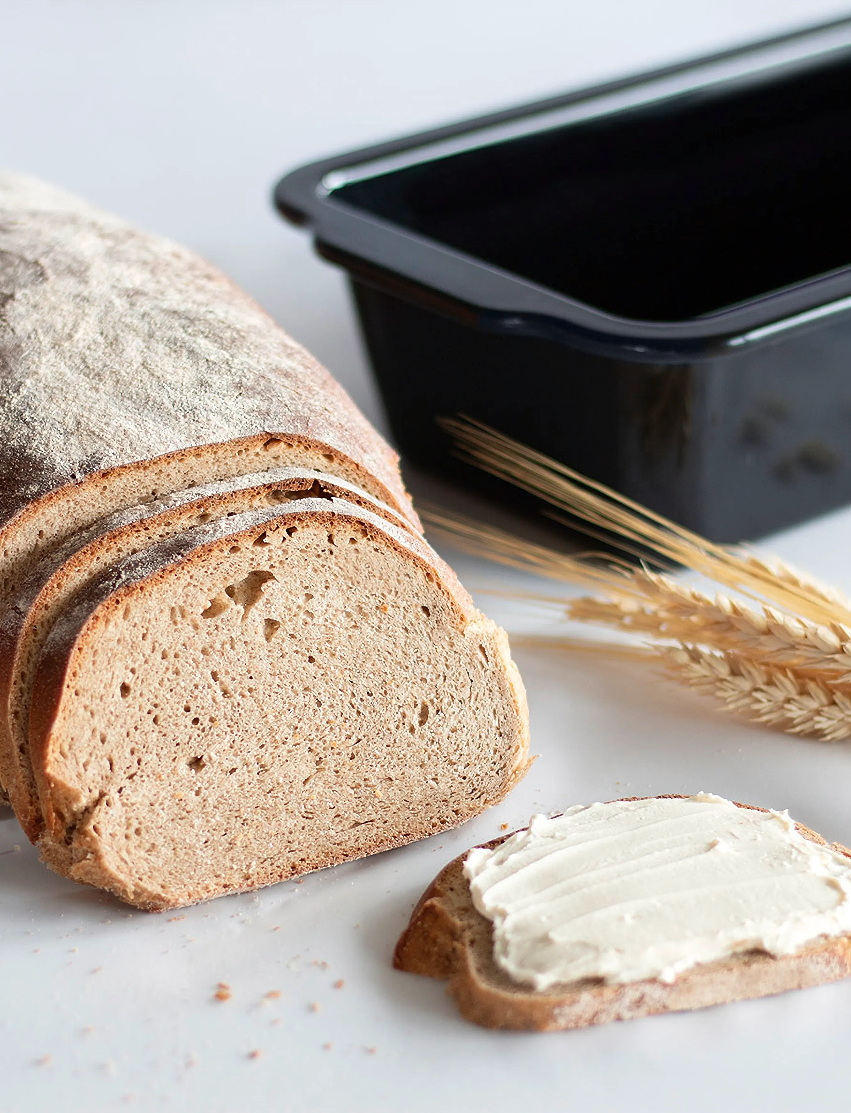 Städter Brødform Emaille 30 X 13 Cm / H 8 Sort, L30 cm, Baking Tins, Schwarz - Loaf Homeware