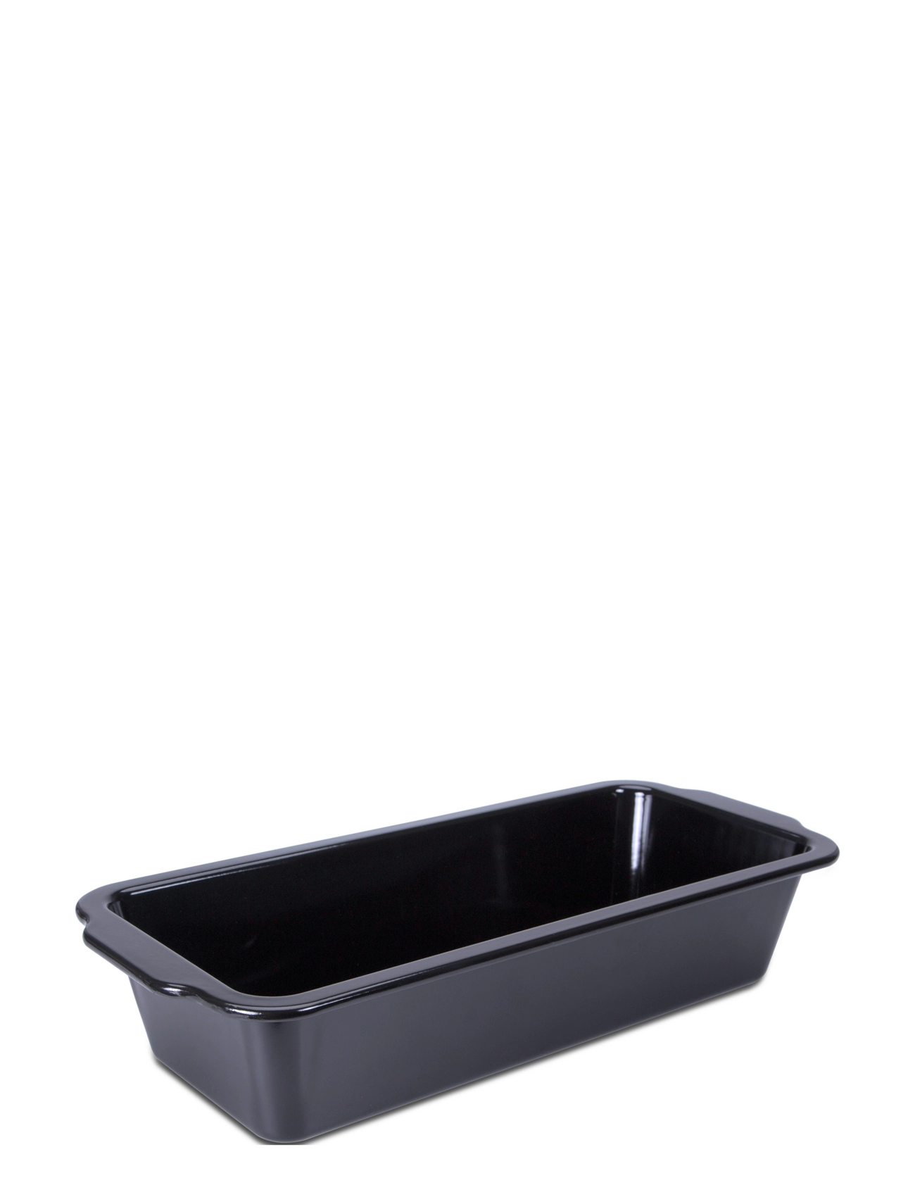 Städter - Bread baking pan ENAMEL 35x14.5cm / H8cm - loaf tins - black - 1