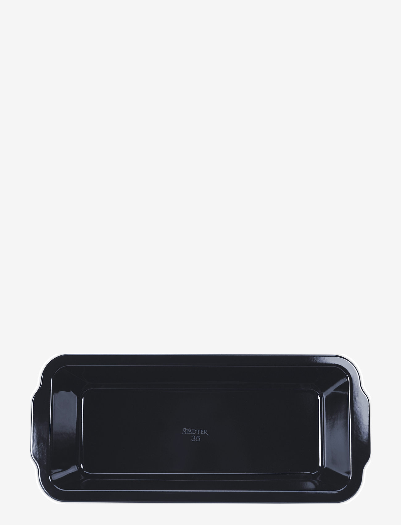 Städter - Brødform EMAILLE 35 x 14,5 cm / H 8 cm sort - brødforme - black - 2