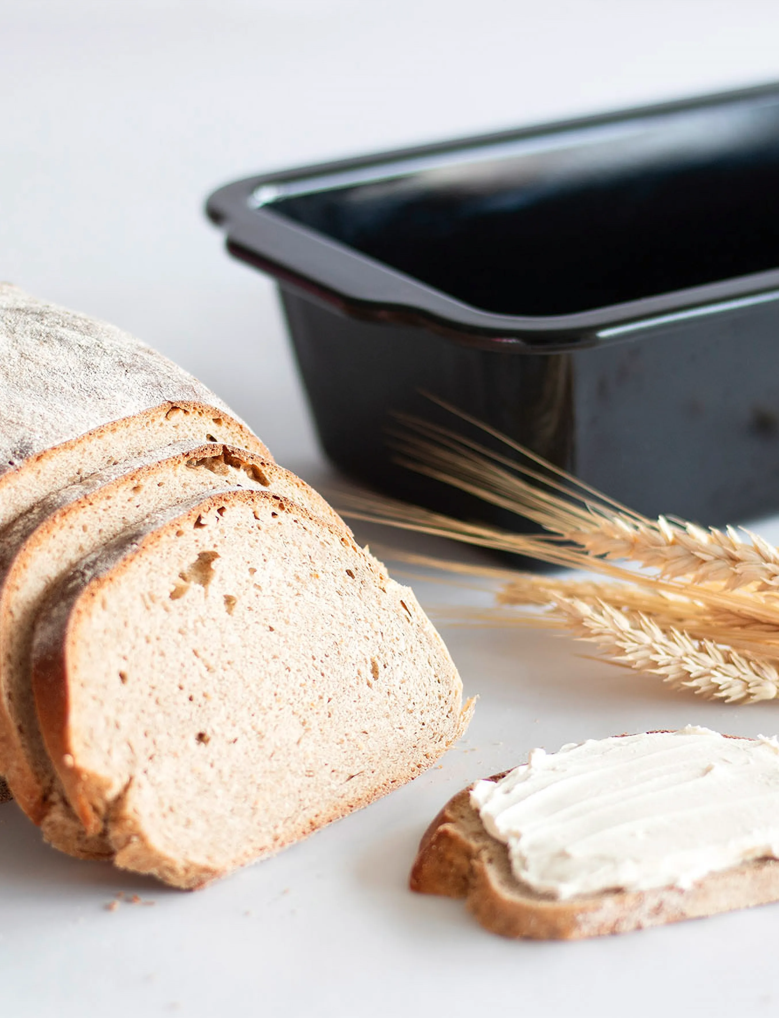 Städter Brødform Emaille 35 X 14,5 Cm / H 8 Sort, L35 cm, Baking Tins, Schwarz - Loaf Homeware