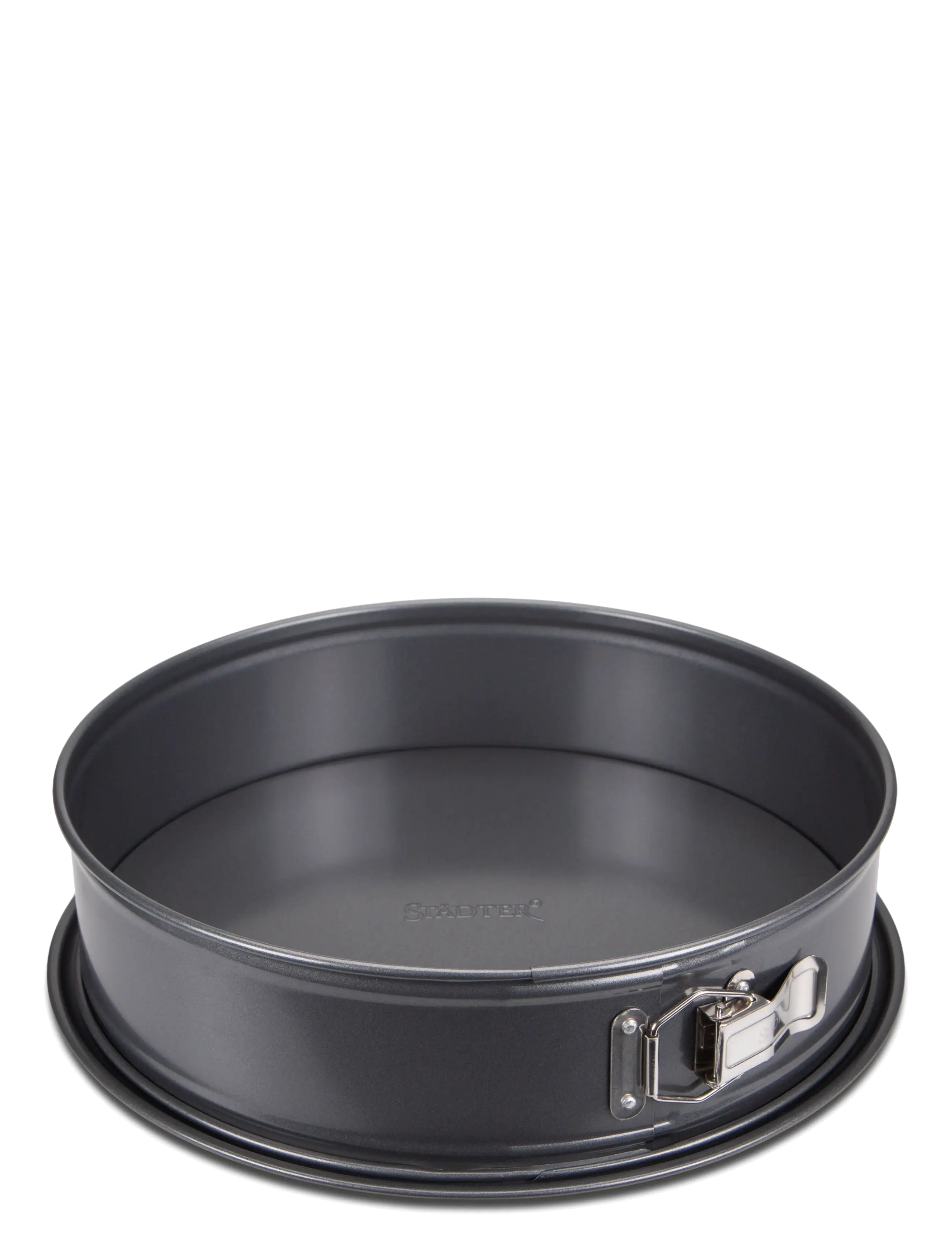Städter - Springform with flat and tube bottom  Ø 28 cm - küpsise- ja koogivormid - grey - 2