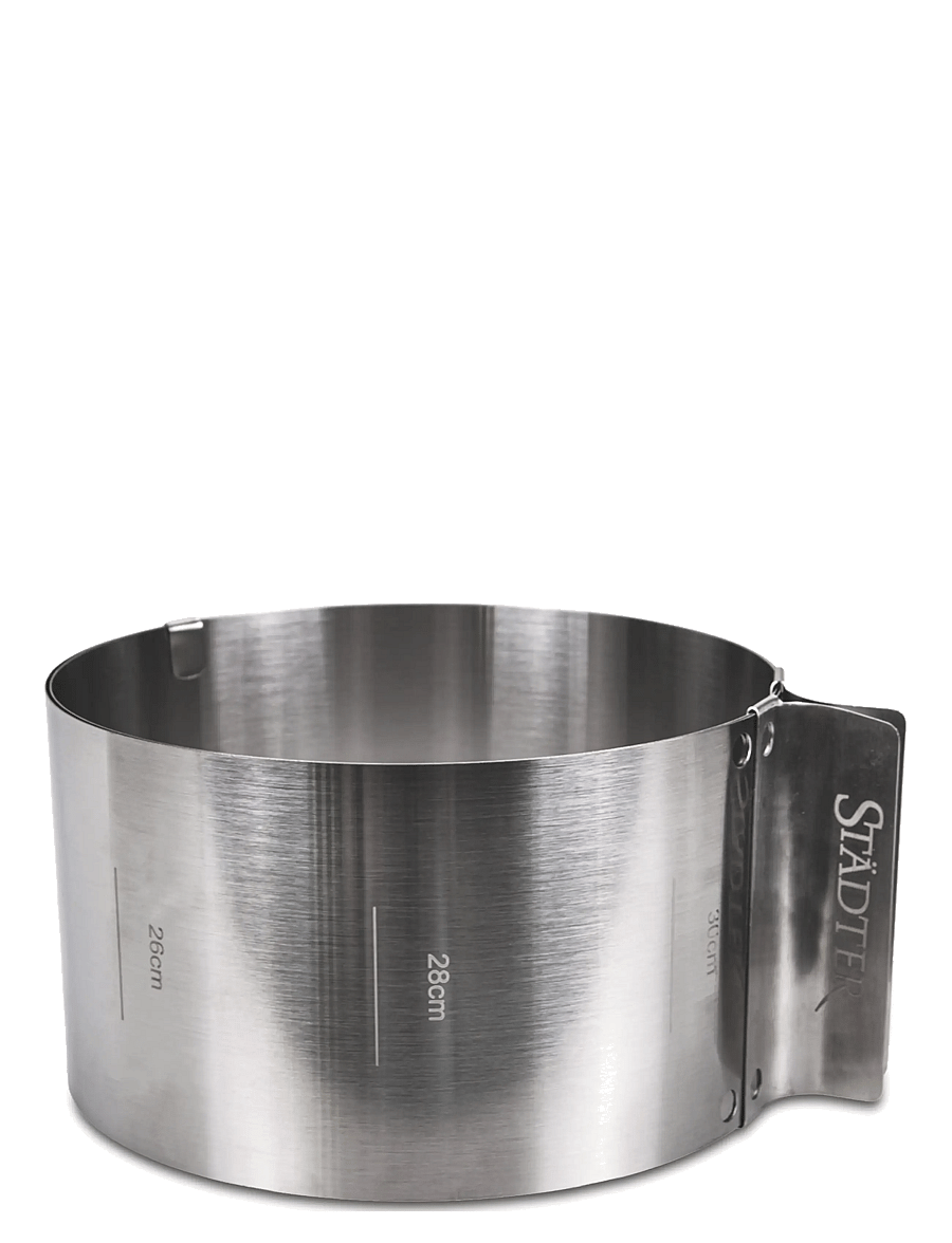 Städter - Baking Frame round Ø 15-30 cm - küpsise- ja koogivormid - silver - 1