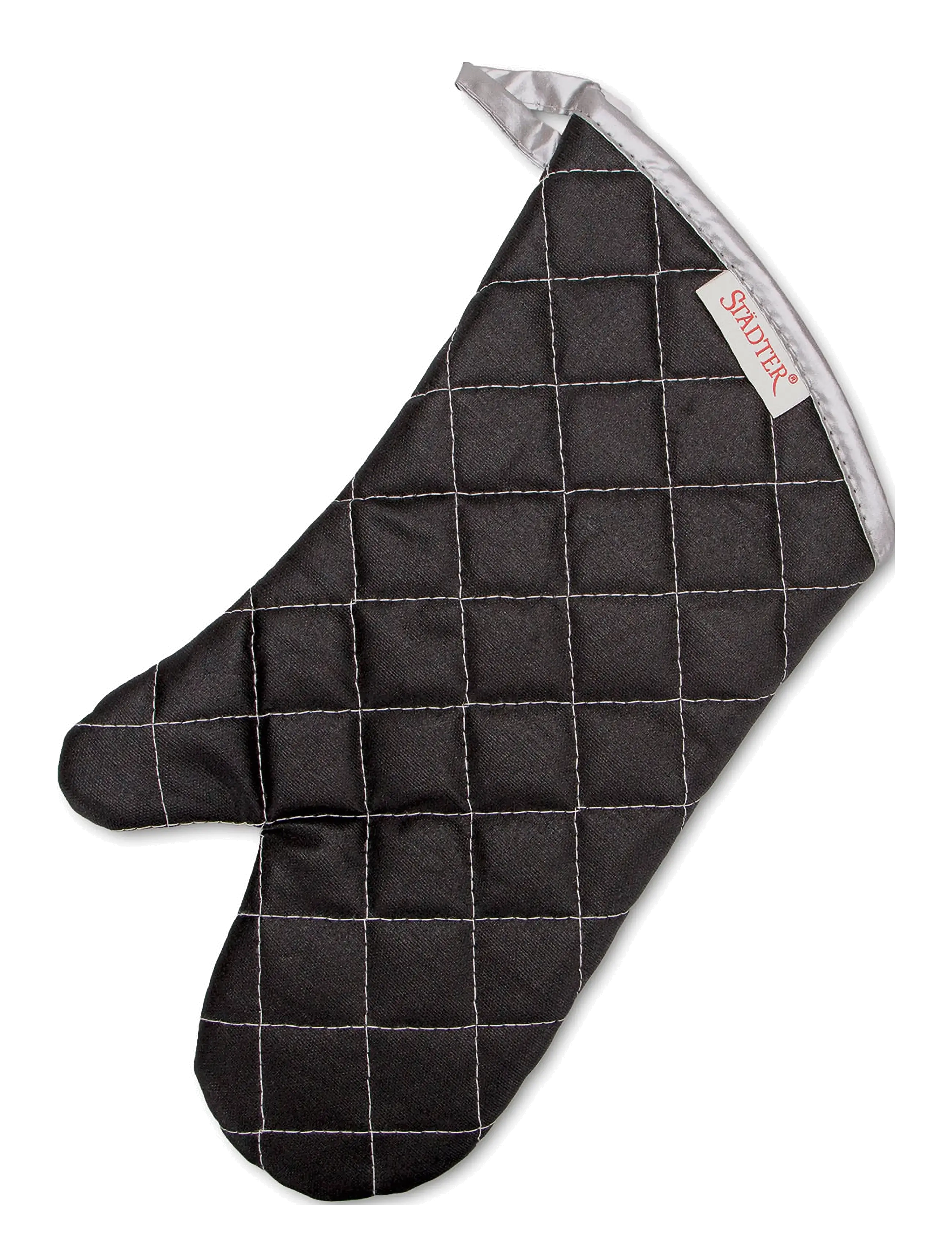 Städter Ovn handske 36,5 x 18 cm sort - Tekstiler - BLACK / black