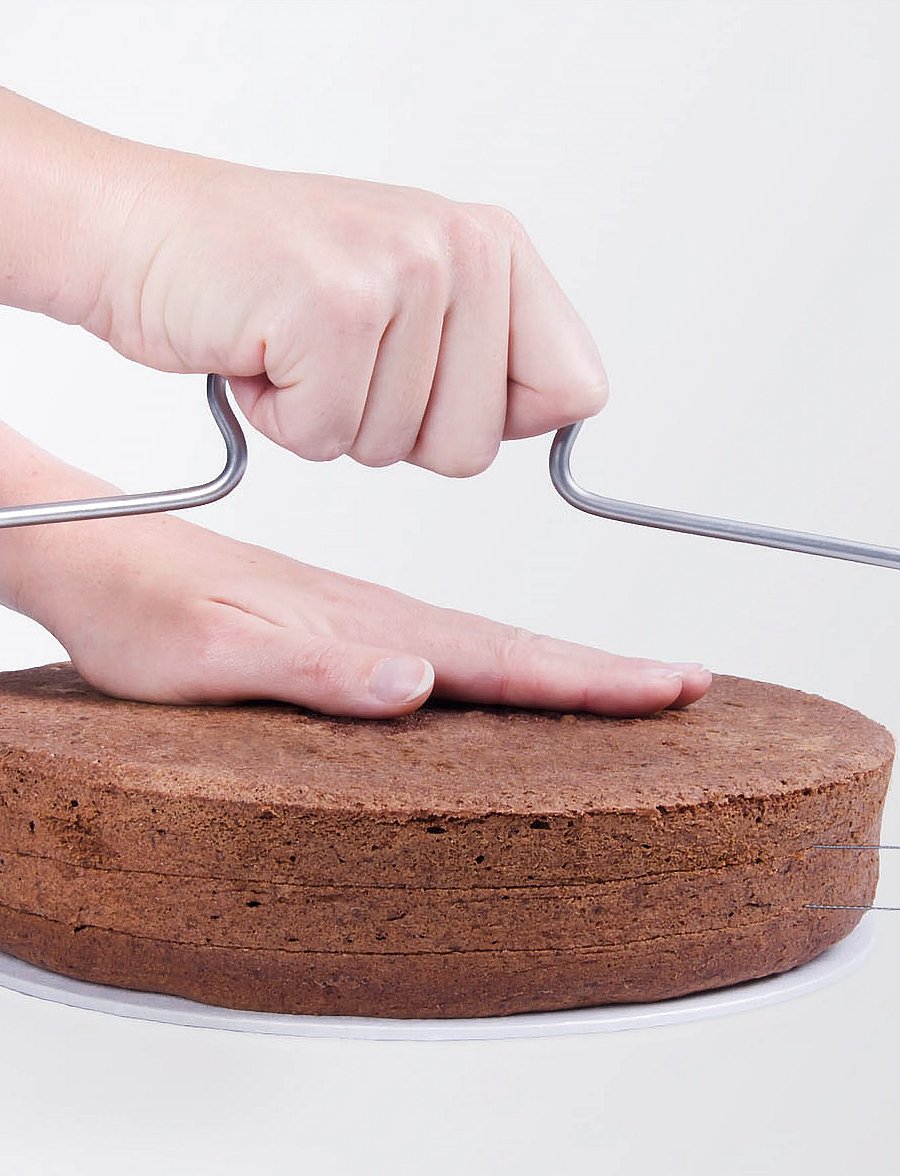 Städter - Cake cutter 34cm with a double blade wire - muud küpsetustarvikud - steel - 0