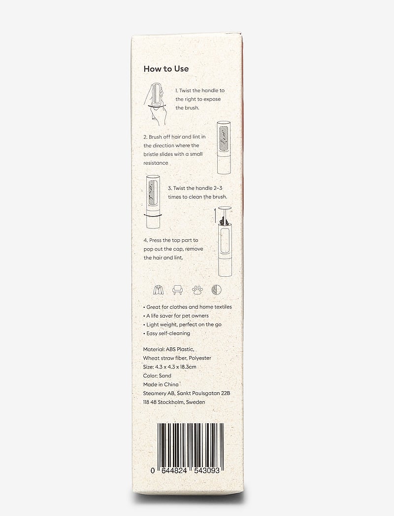 Steamery - Lint Brush - wasserij - beige - 2