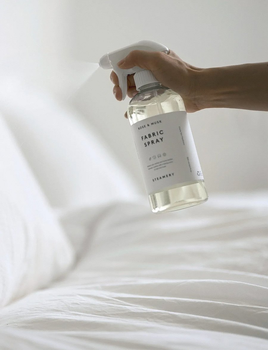Steamery - Fabric Spray Rose & Musk 500 ml - smaržu spreji - transparent - 0