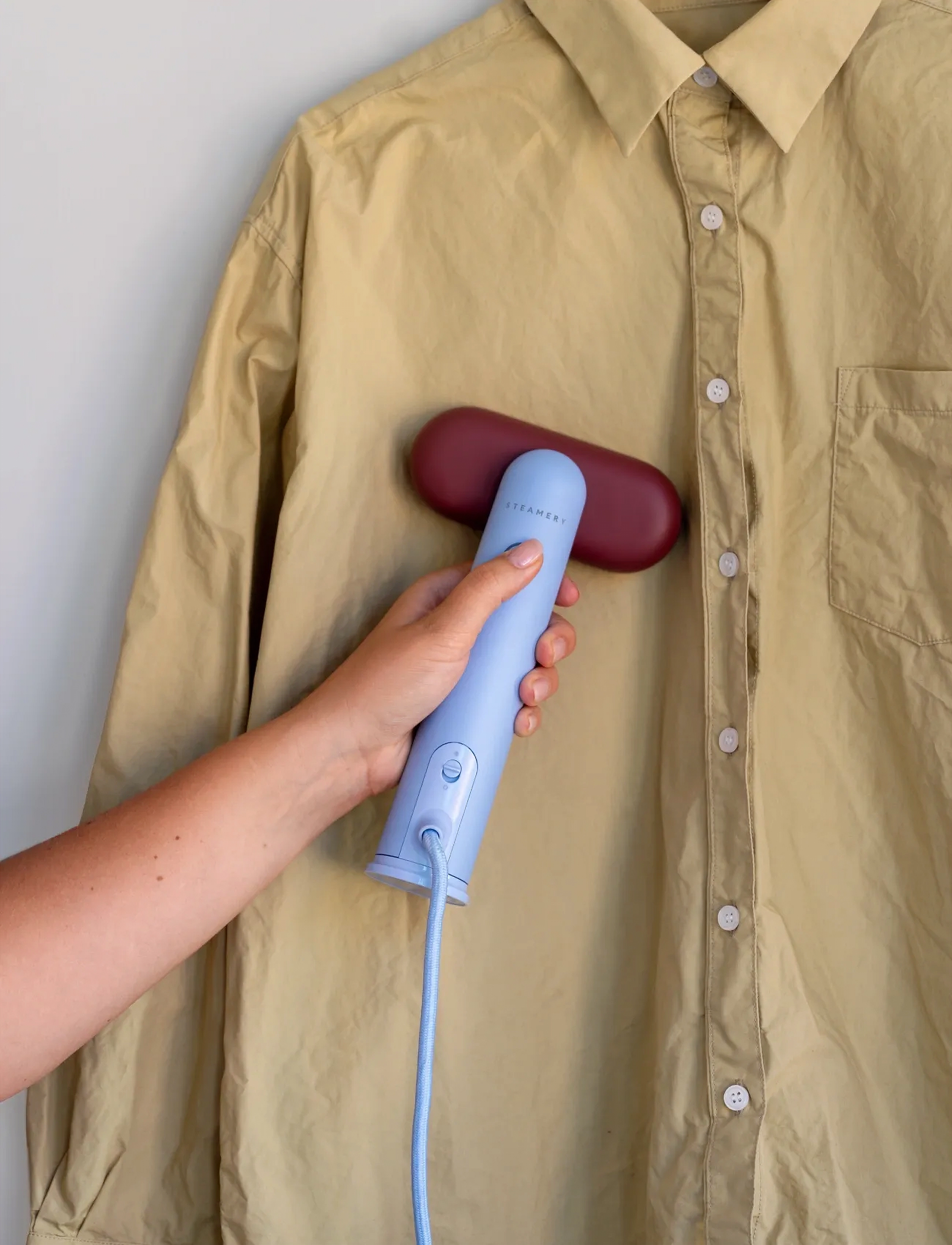 Steamery Cirrus Lite Travel Steamer, One Size, Blue, Textile Care > Steamers, Unisex