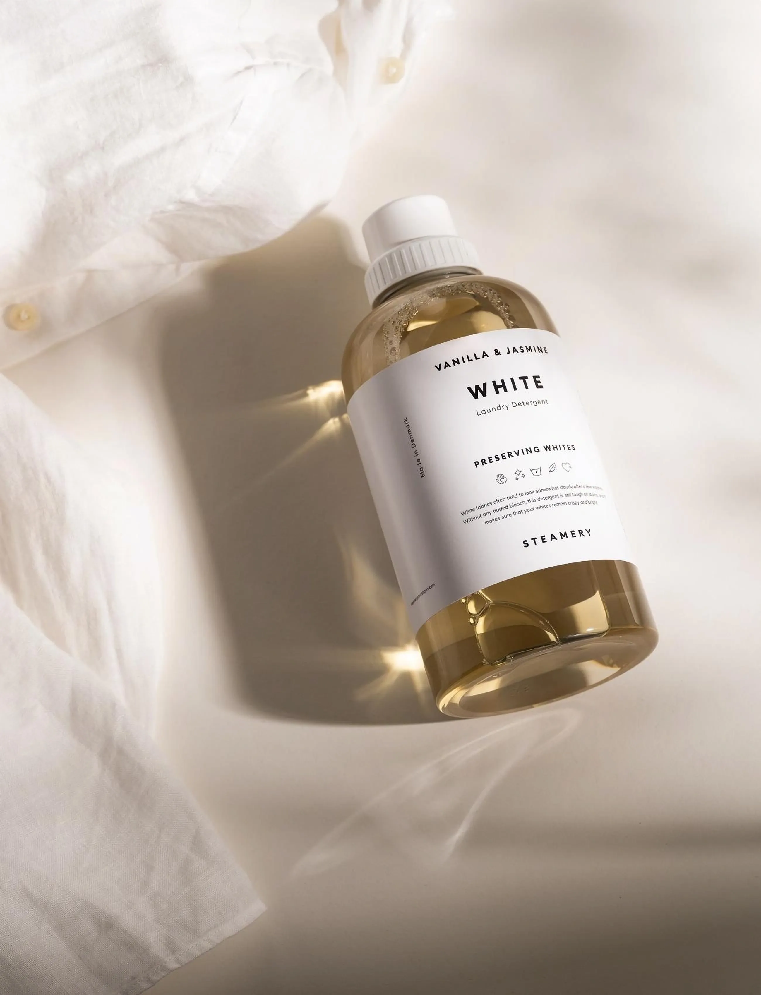 Steamery White Laundry Detergent, 750 ml, Nude, Textile Care > Laundry, Unisex