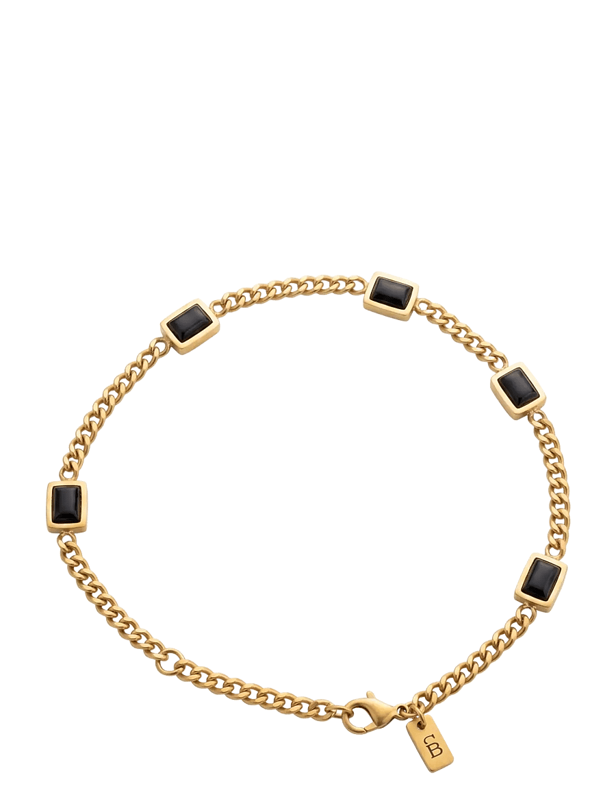Steel & Barnett - Bennet Bracelet - armband - black - 2