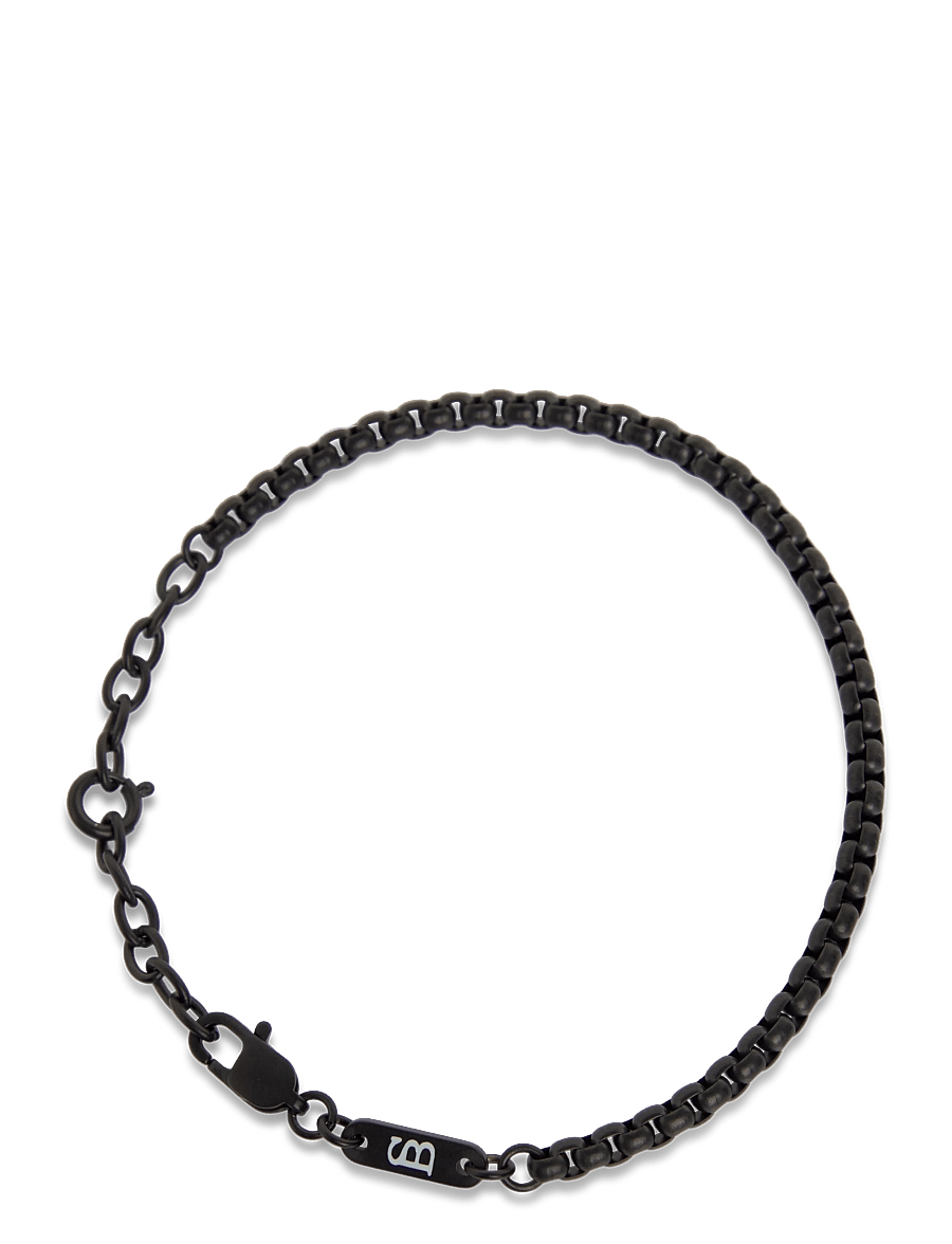 Steel & Barnett - Boxed Bracelet - armbänder - black - 1