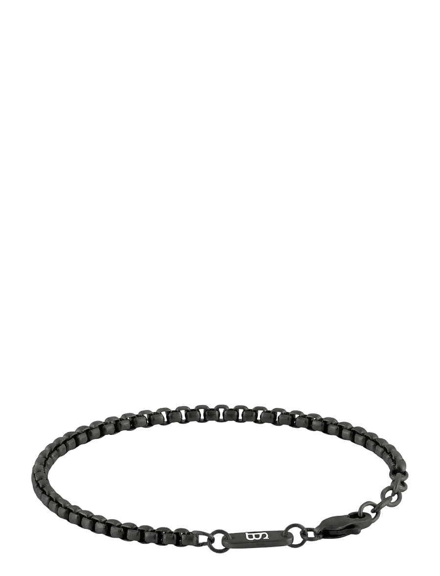 Steel & Barnett - Boxed Bracelet - käevõrud - black - 1