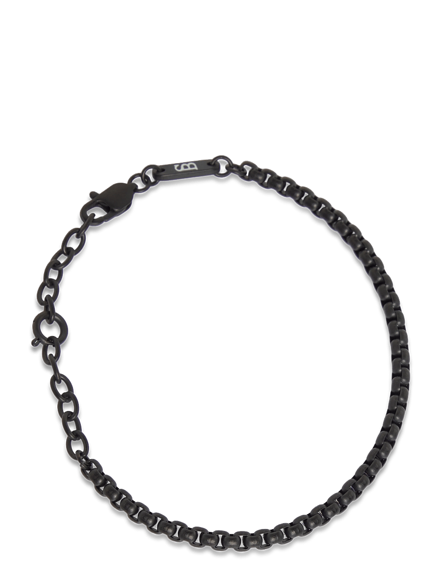 Steel & Barnett - Boxed Bracelet - armbänder - black - 2
